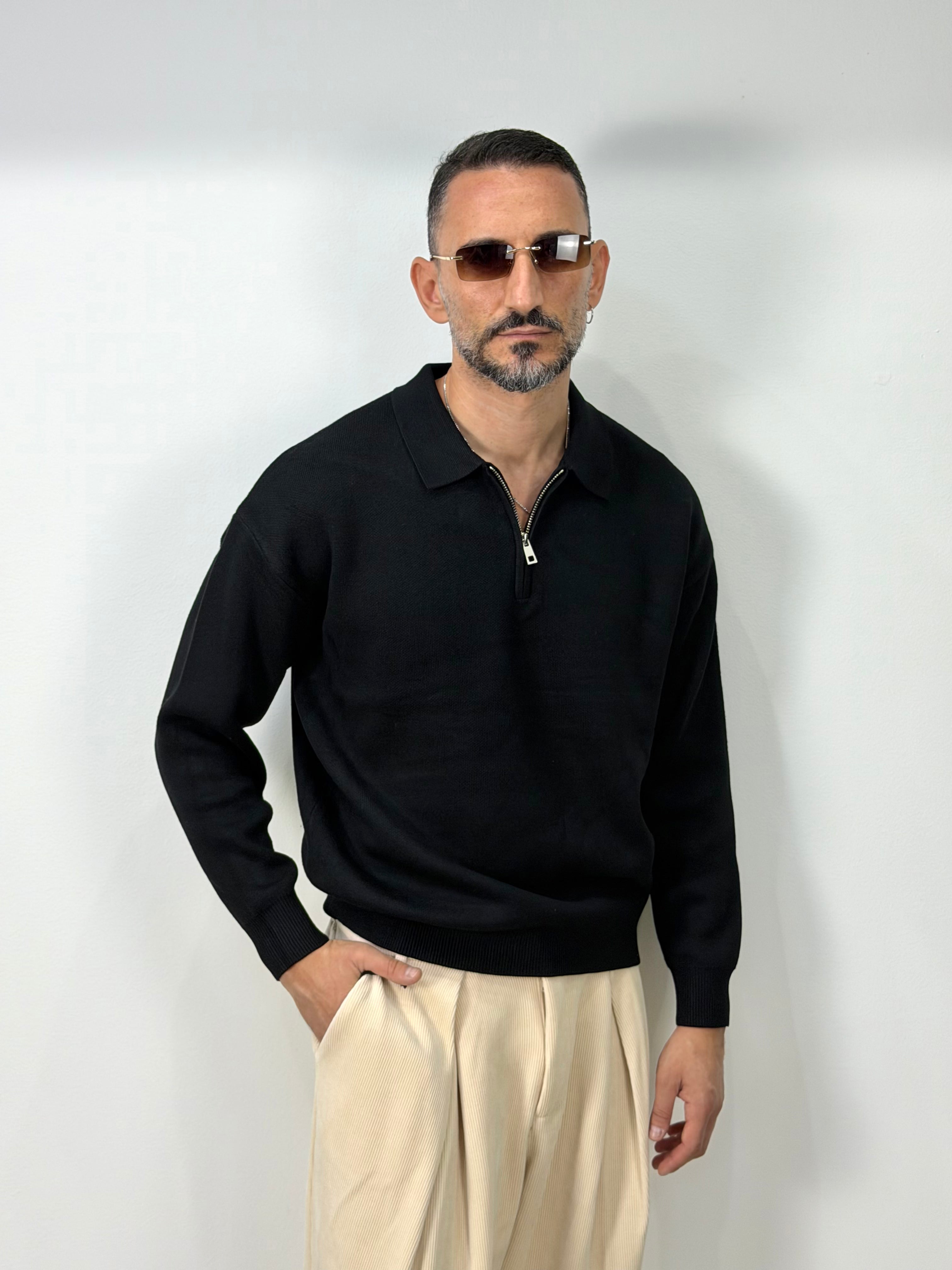 PULLOVER MEZZA ZIP