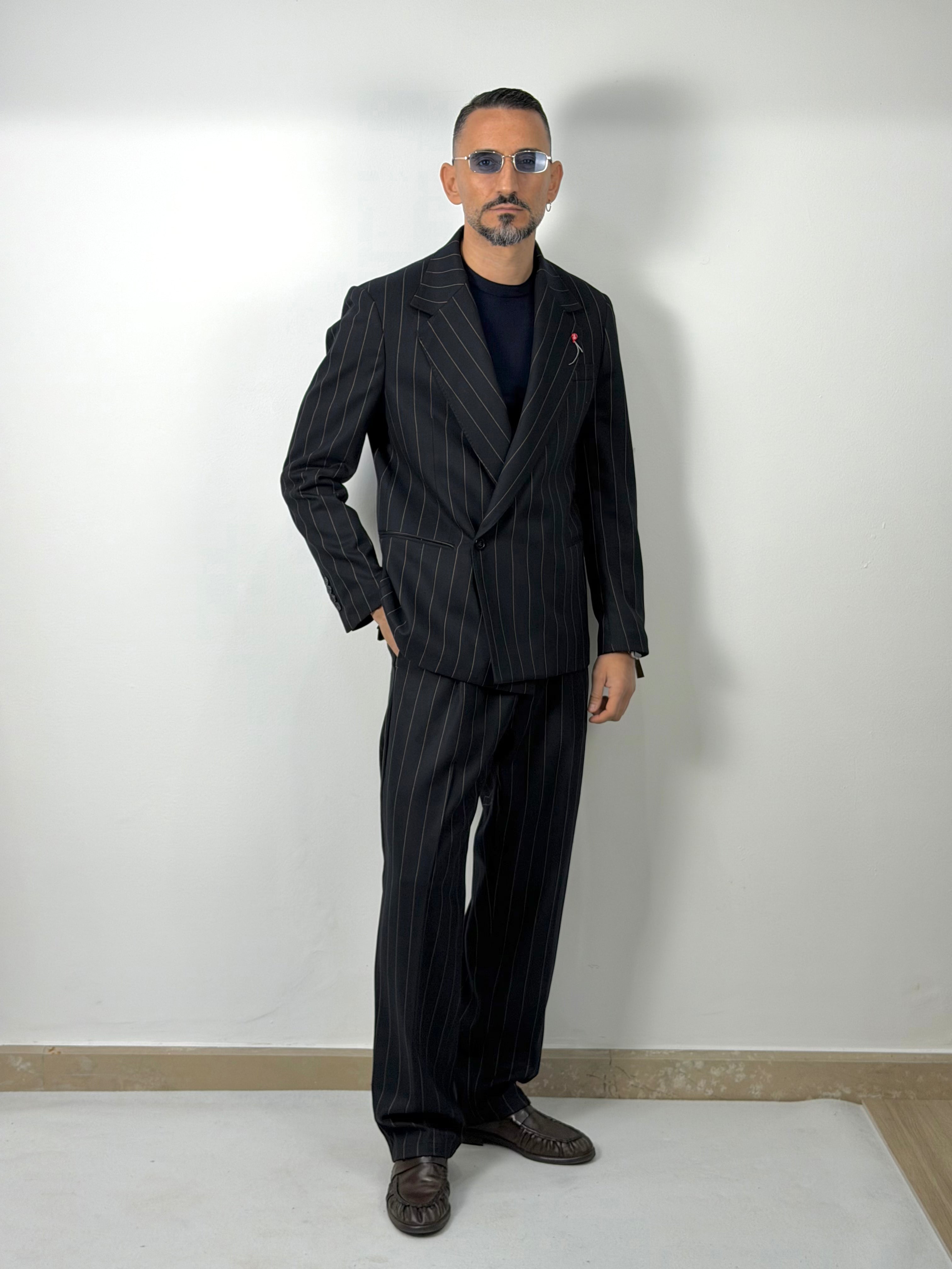 ABITO GESSATO RELAXED FIT