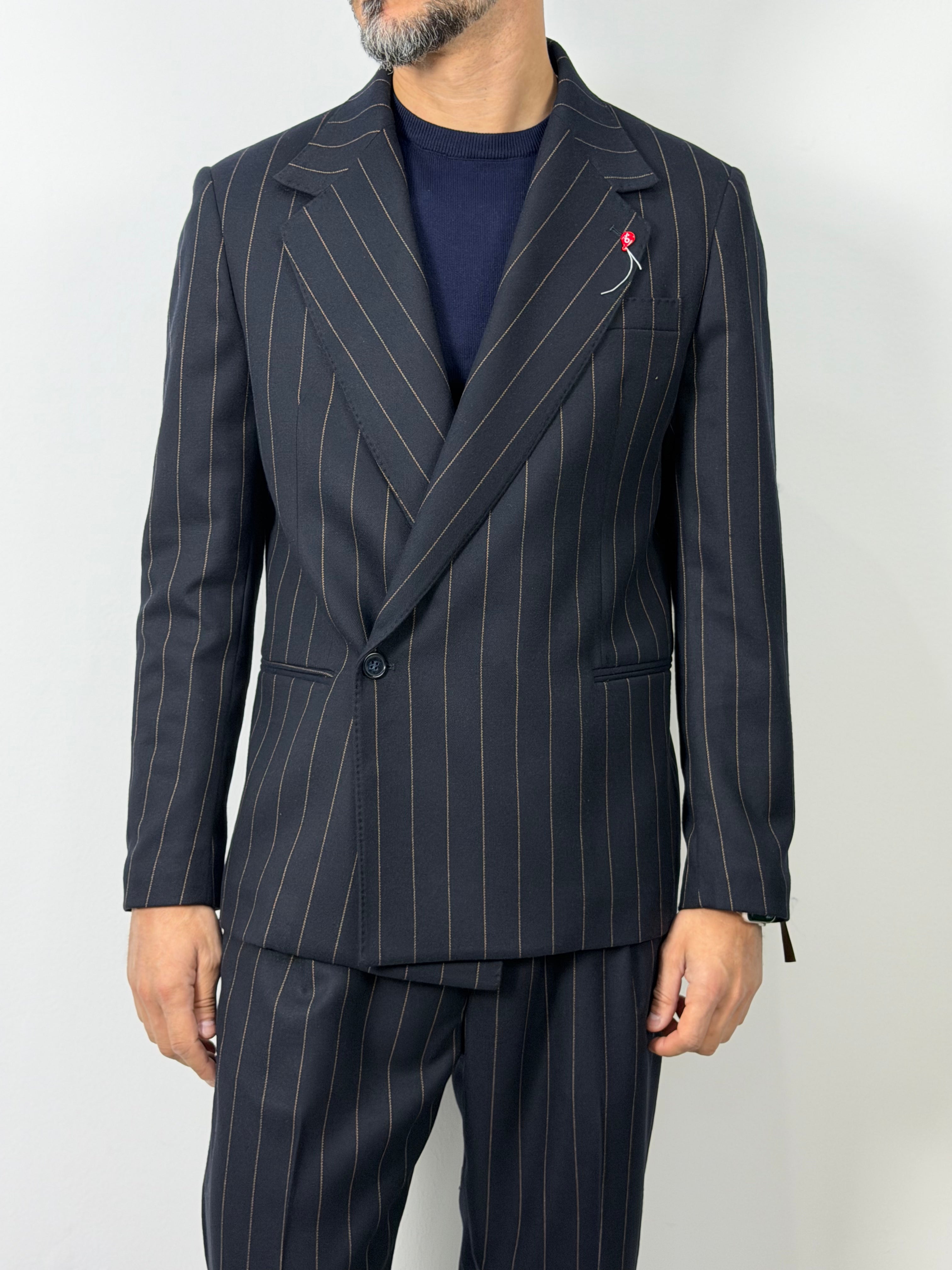 ABITO GESSATO RELAXED FIT