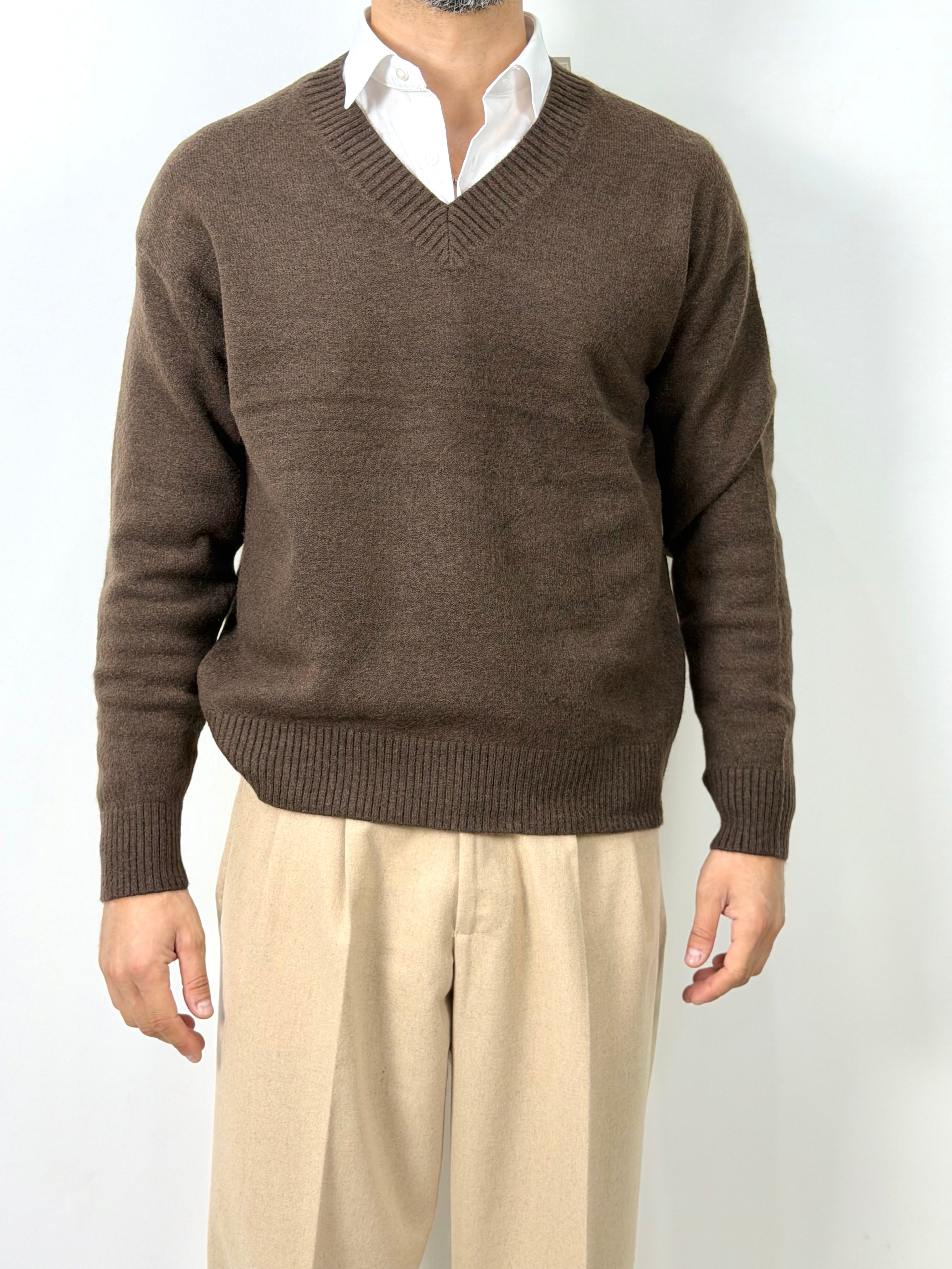 PULLOVER SCOLLO V