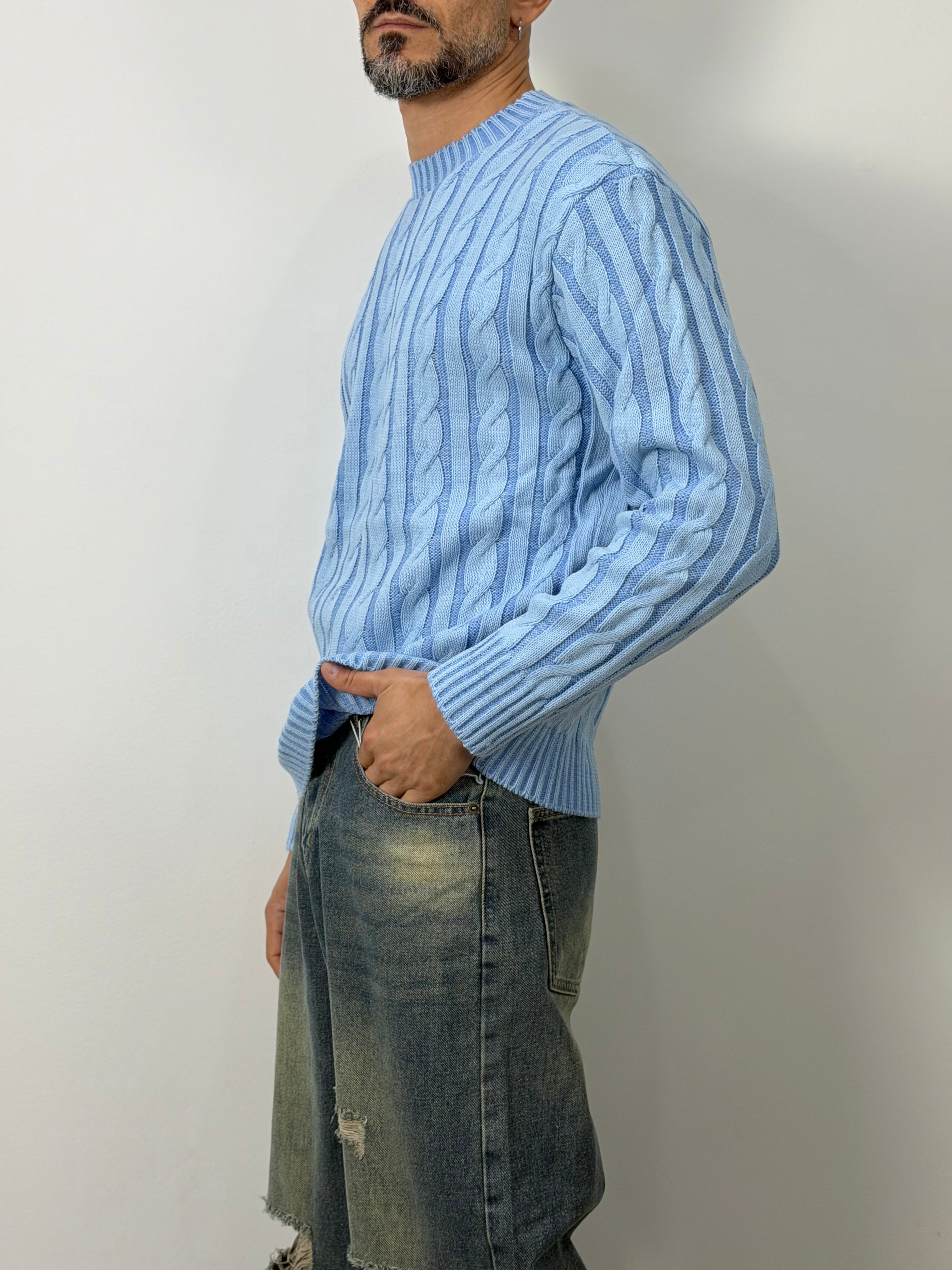 PULLOVER TRECCIA