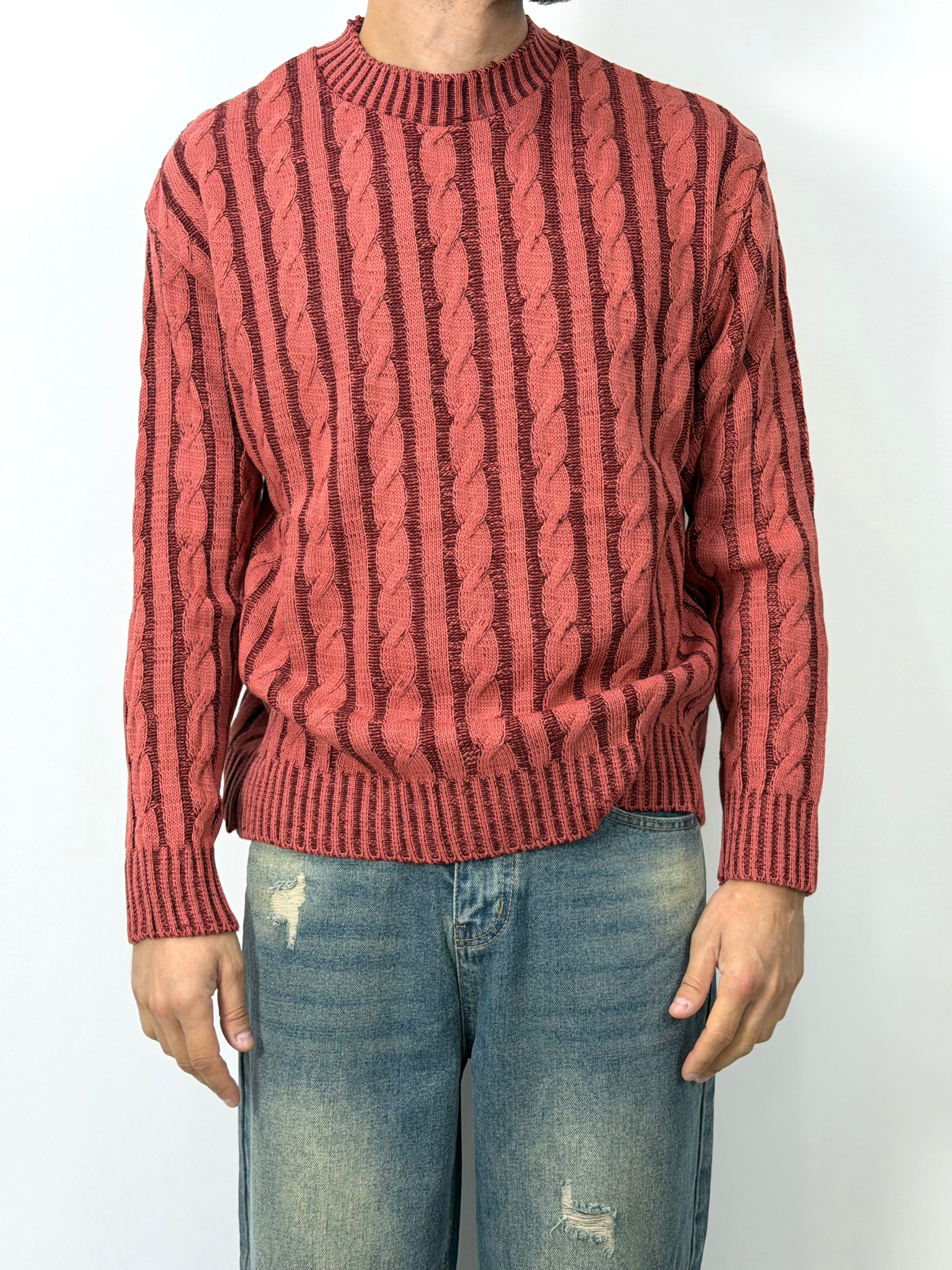 PULLOVER TRECCIA
