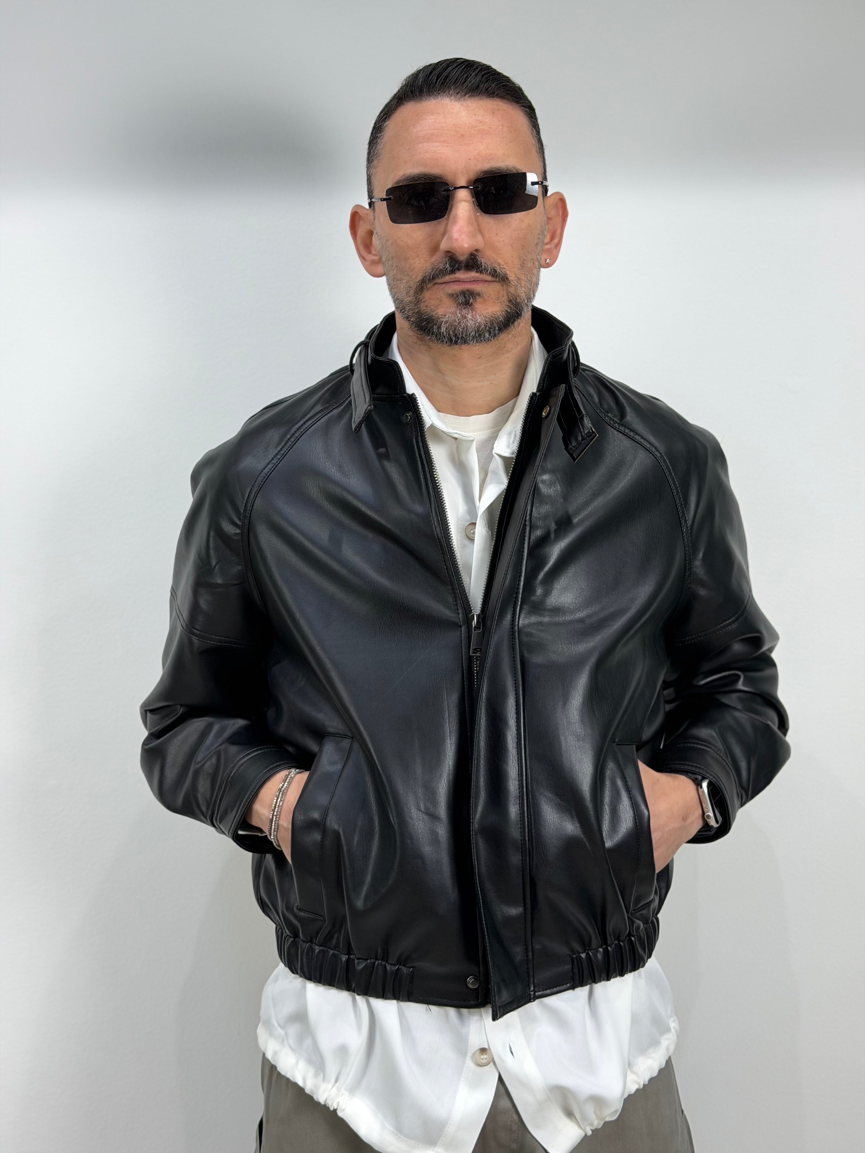 GIACCA ECOPELLE CON ELASTICO