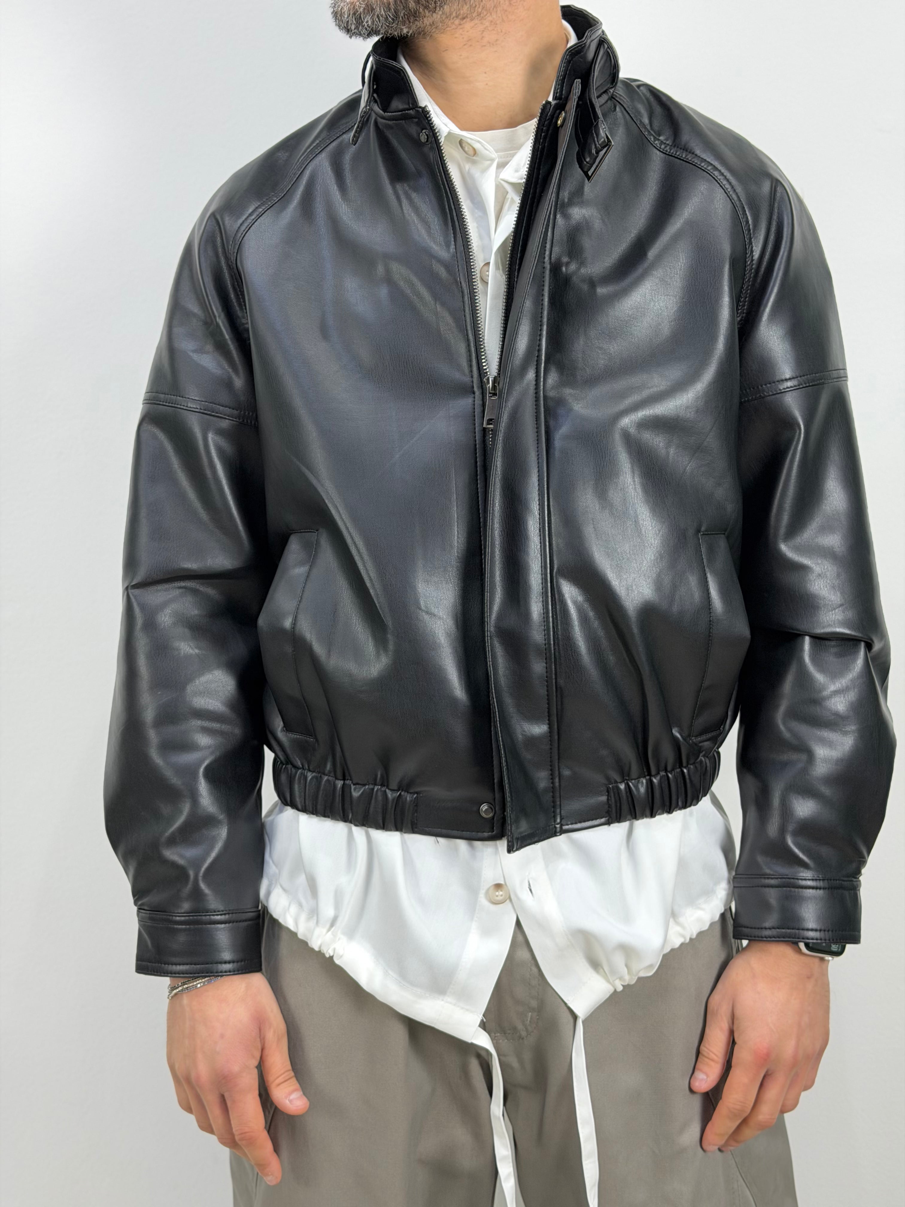 GIACCA ECOPELLE CON ELASTICO