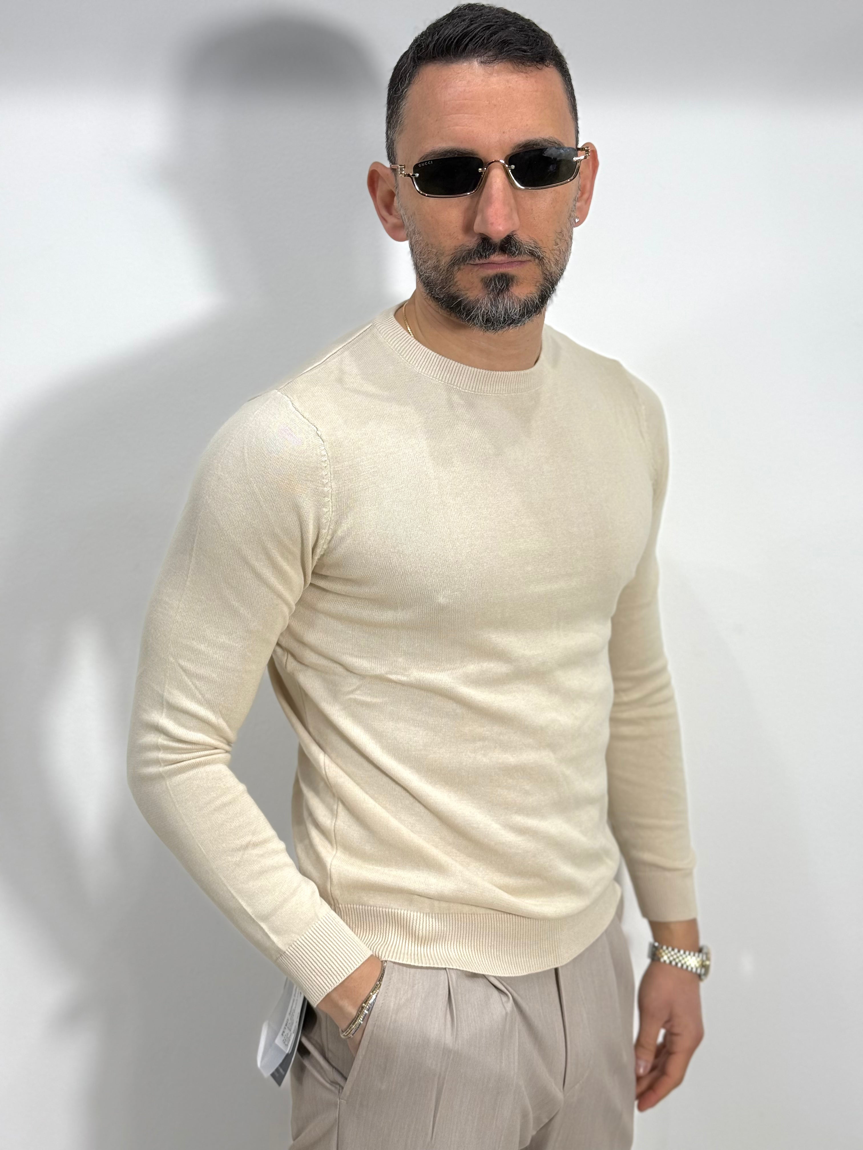 PULLOVER BASIC COTONE