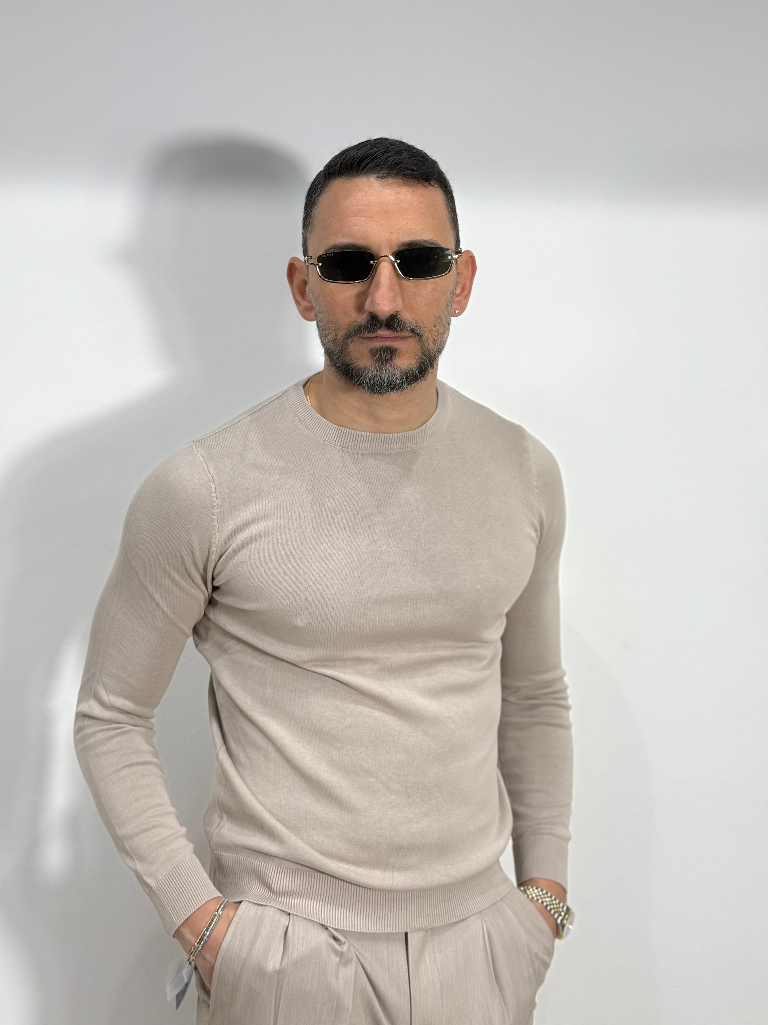 PULLOVER BASIC COTONE