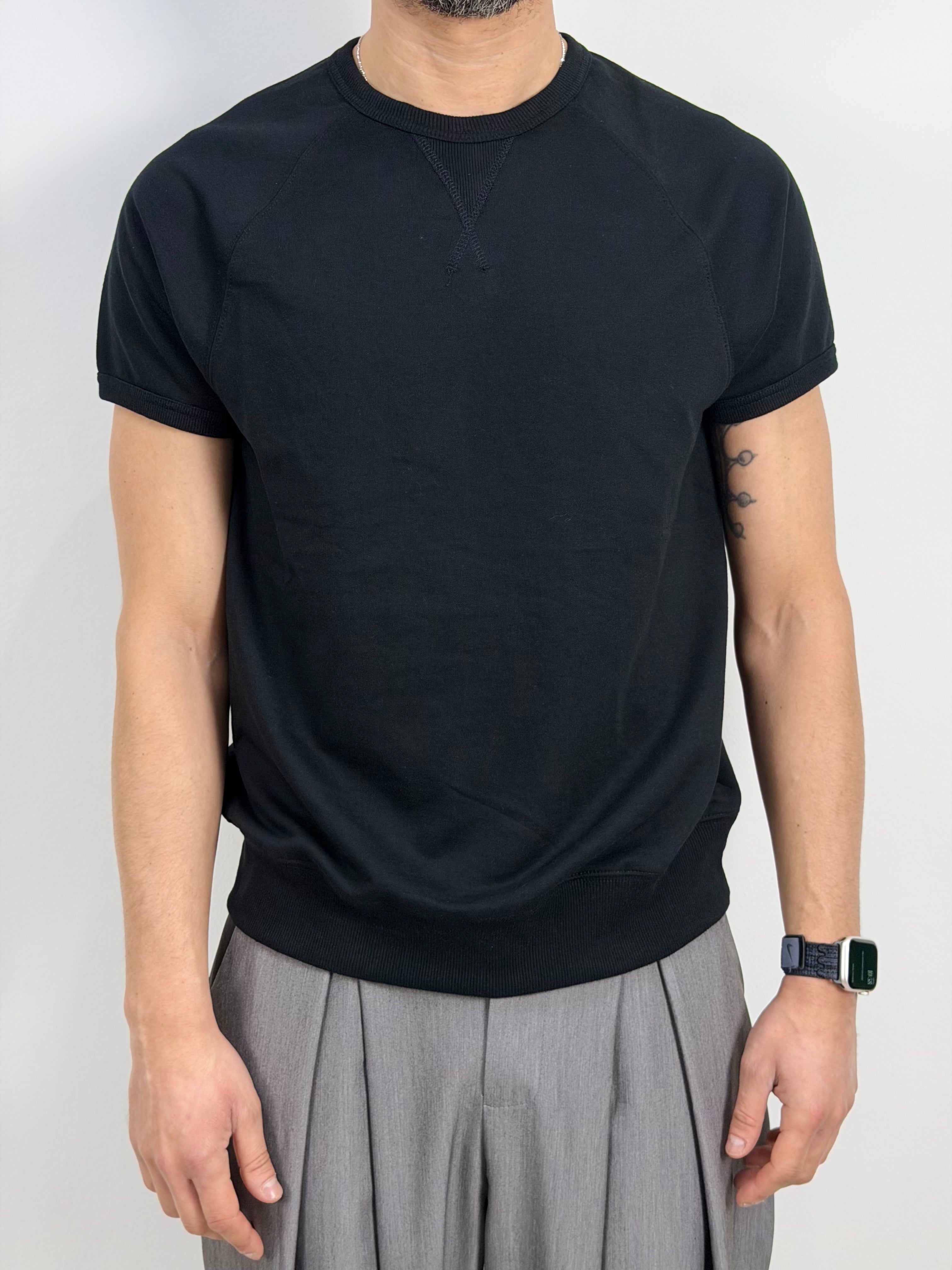 FELPA MANICA CORTA IN JERSEY