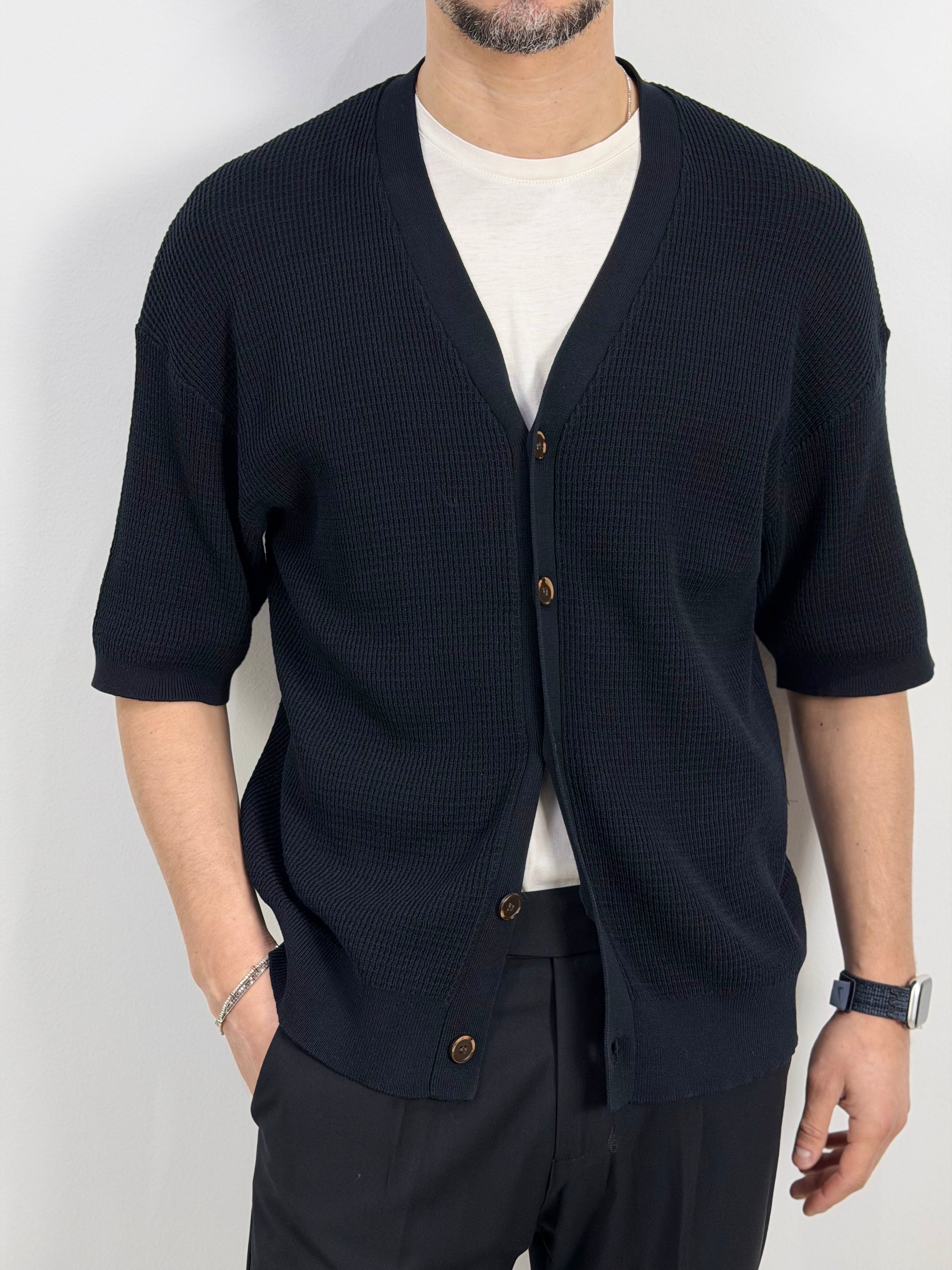 CARDIGAN MANICA CORTA
