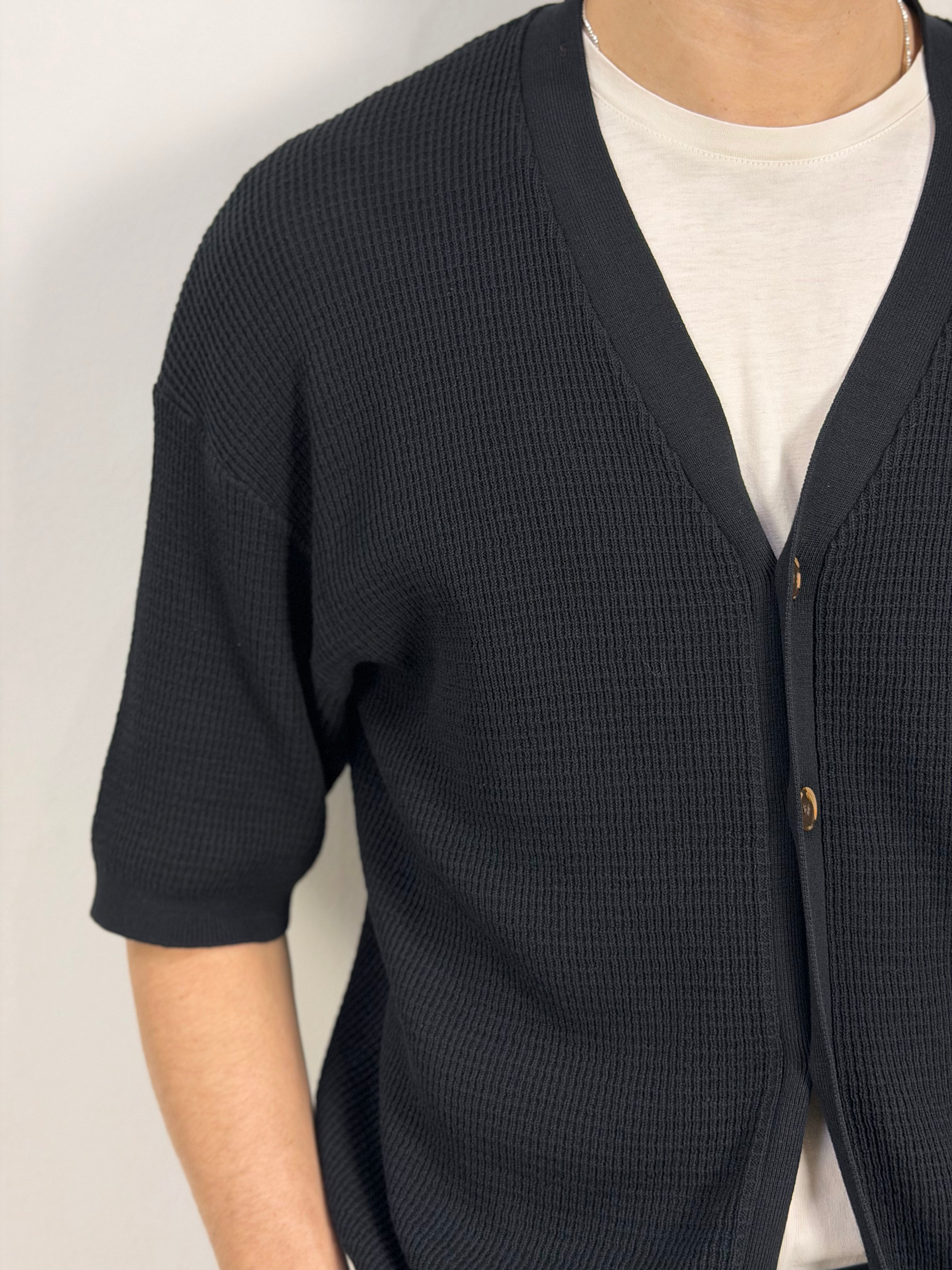 CARDIGAN MANICA CORTA