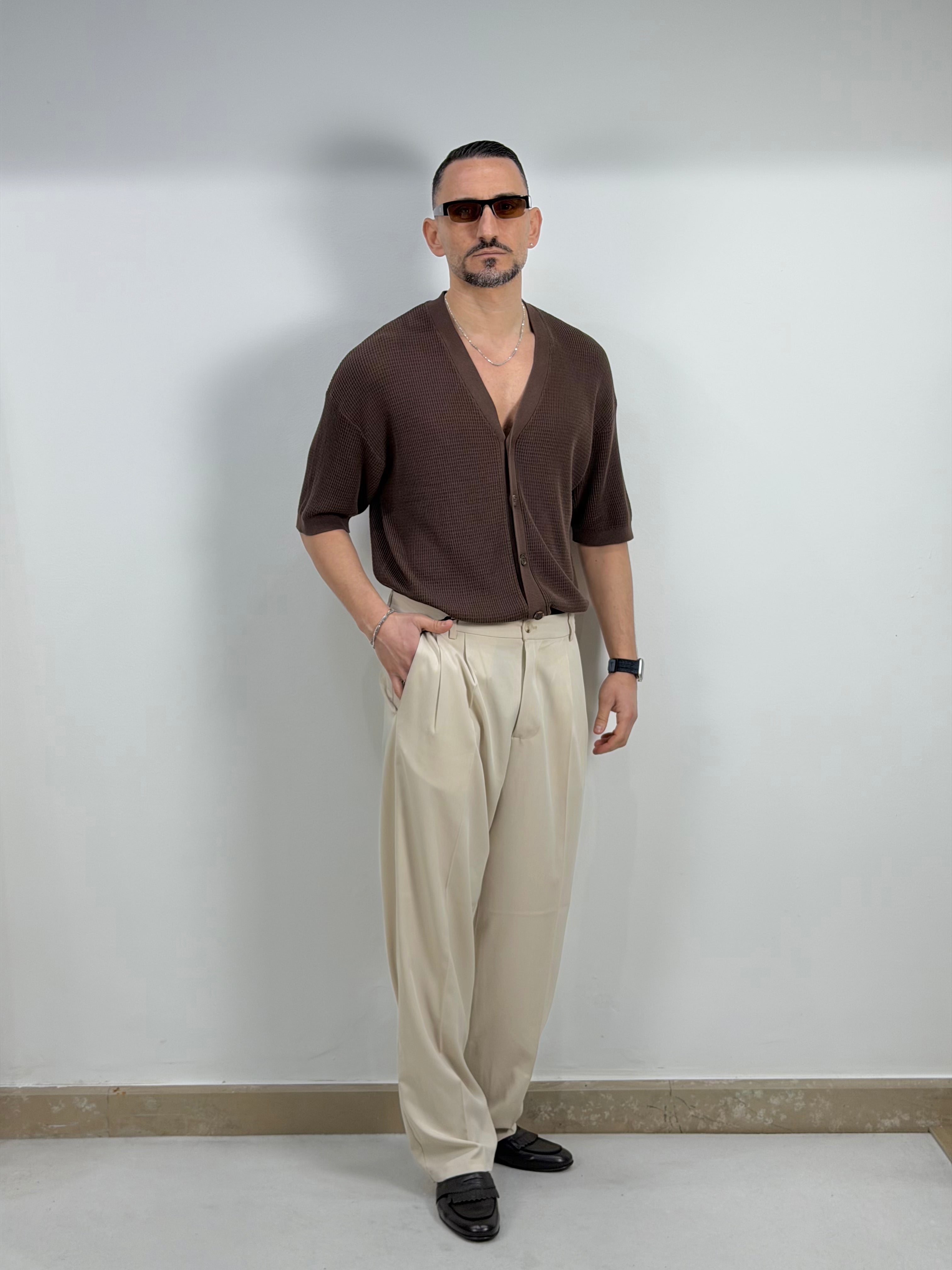 CARDIGAN MANICA CORTA