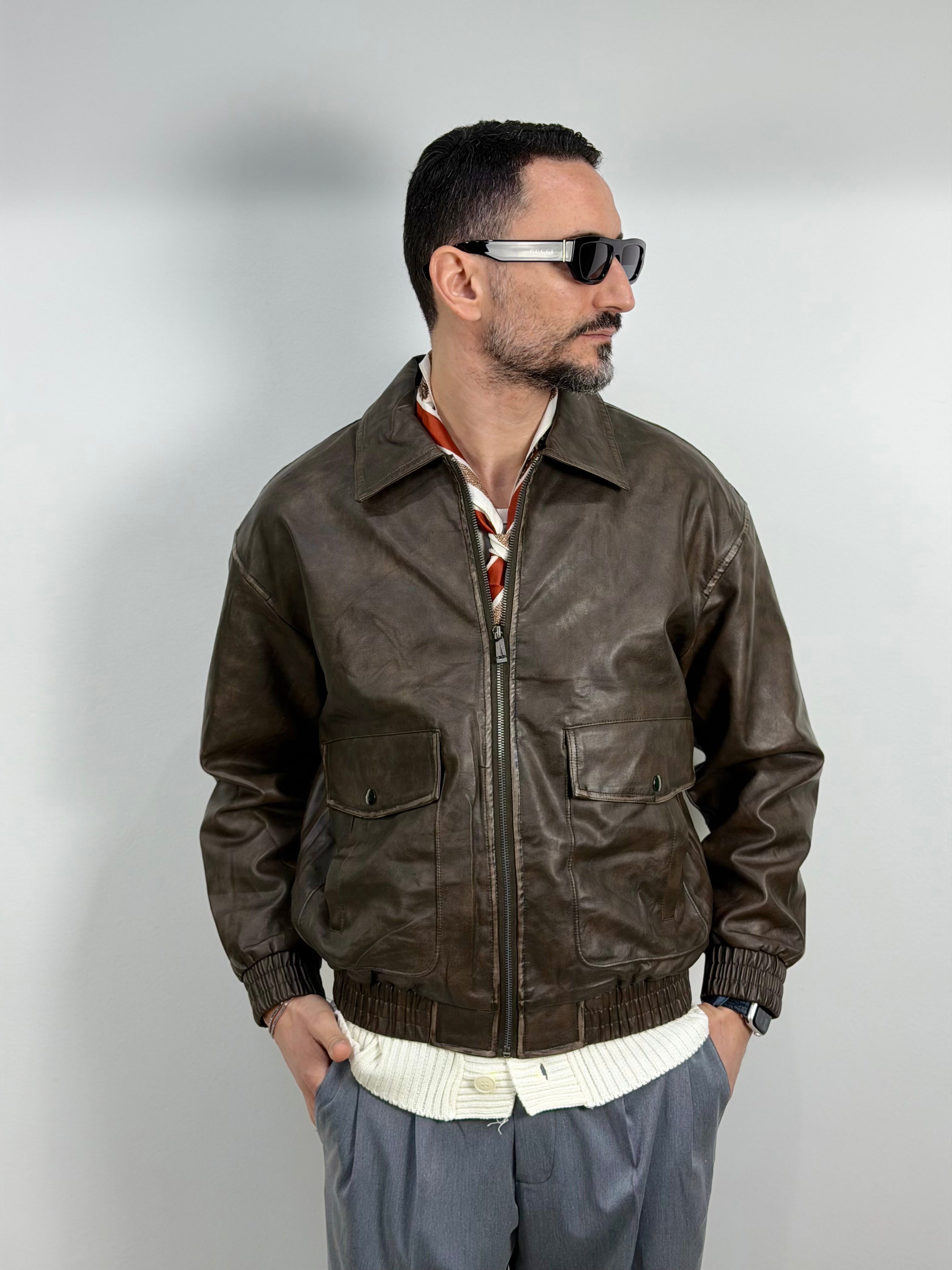 GIACCA MORO AVIATORE