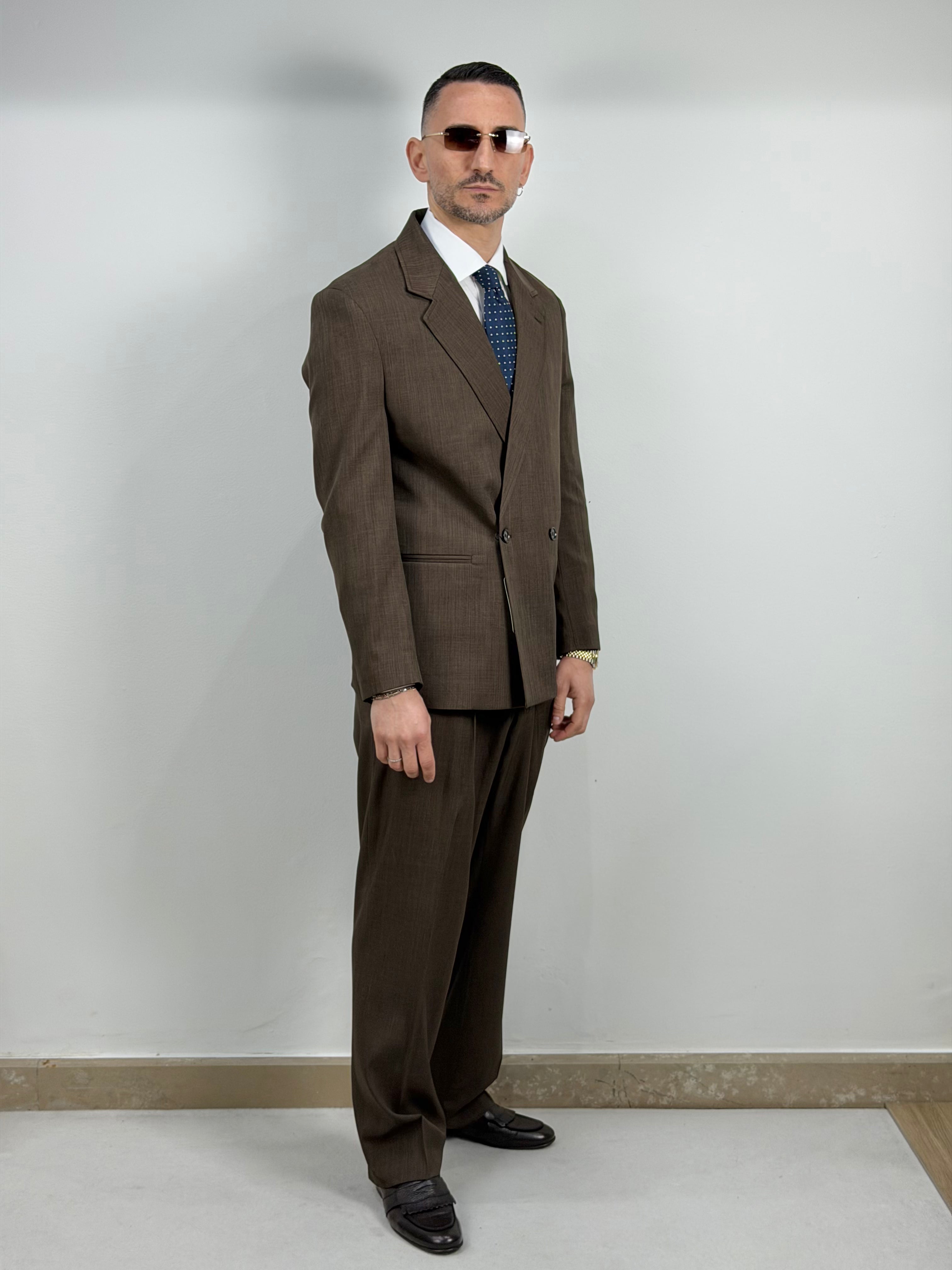 ABITO DUE BOTTONI OVER