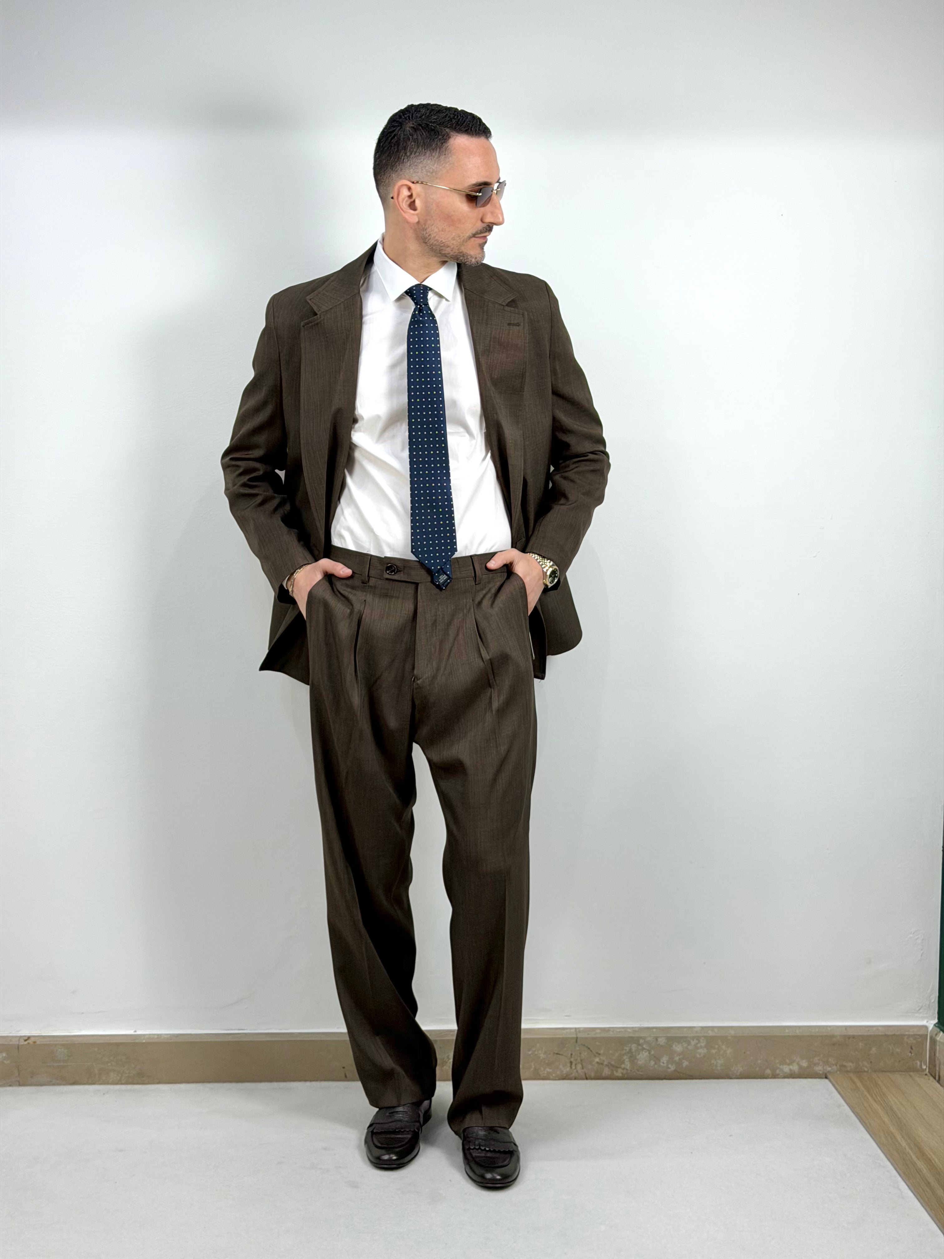 ABITO DUE BOTTONI OVER