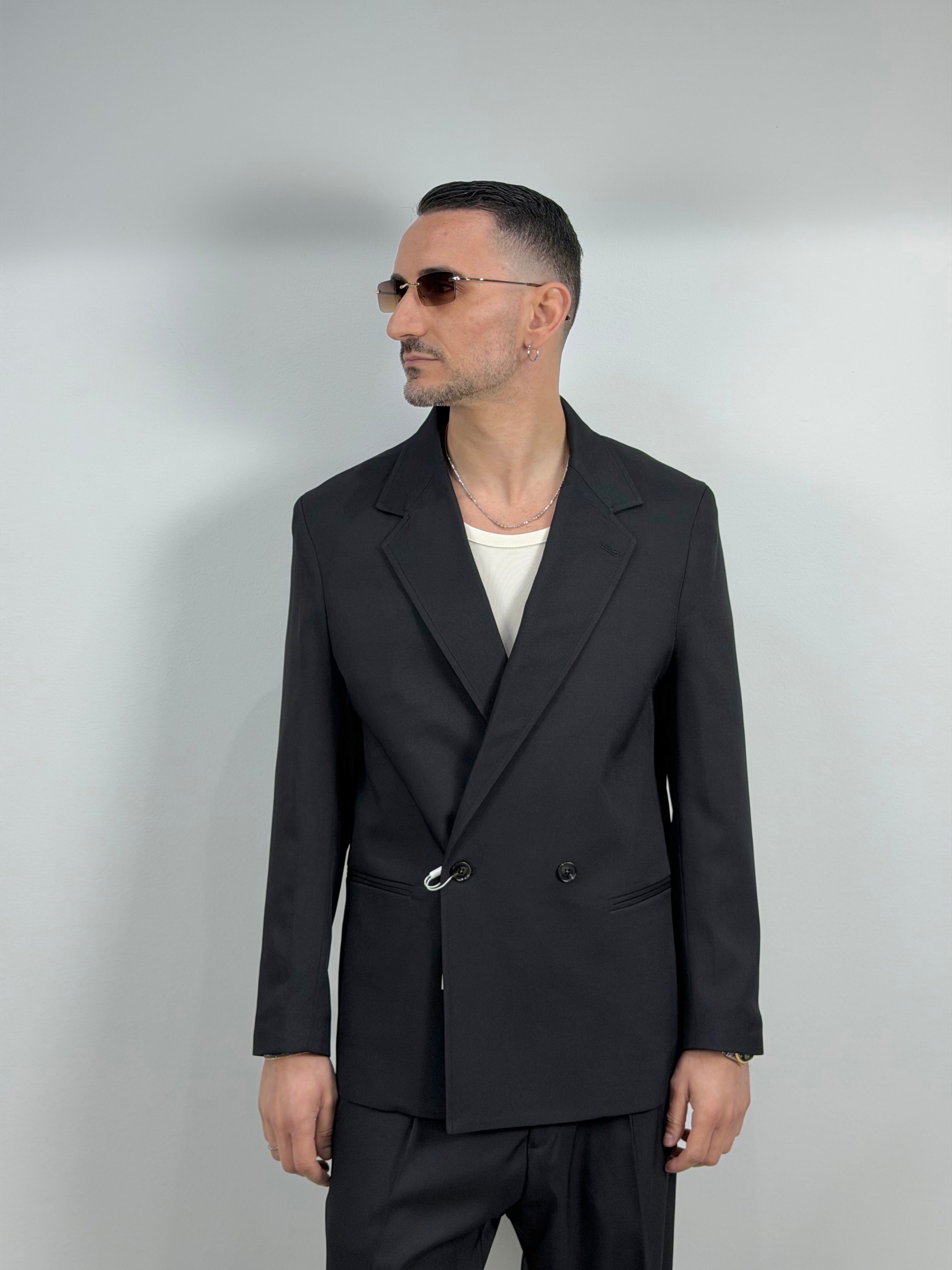 ABITO DUE BOTTONI OVER