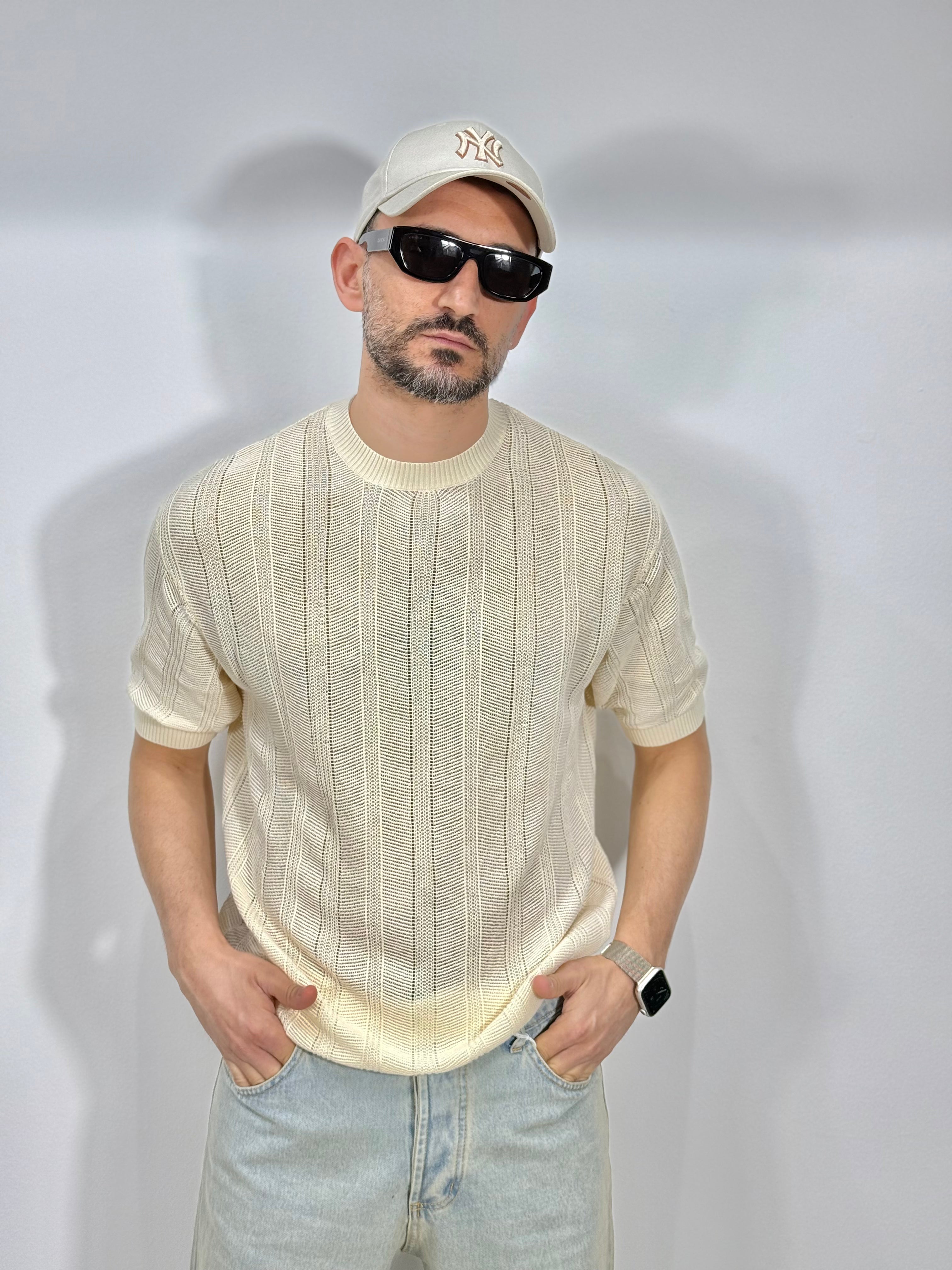 MAGLIA FILO TRAFORATA