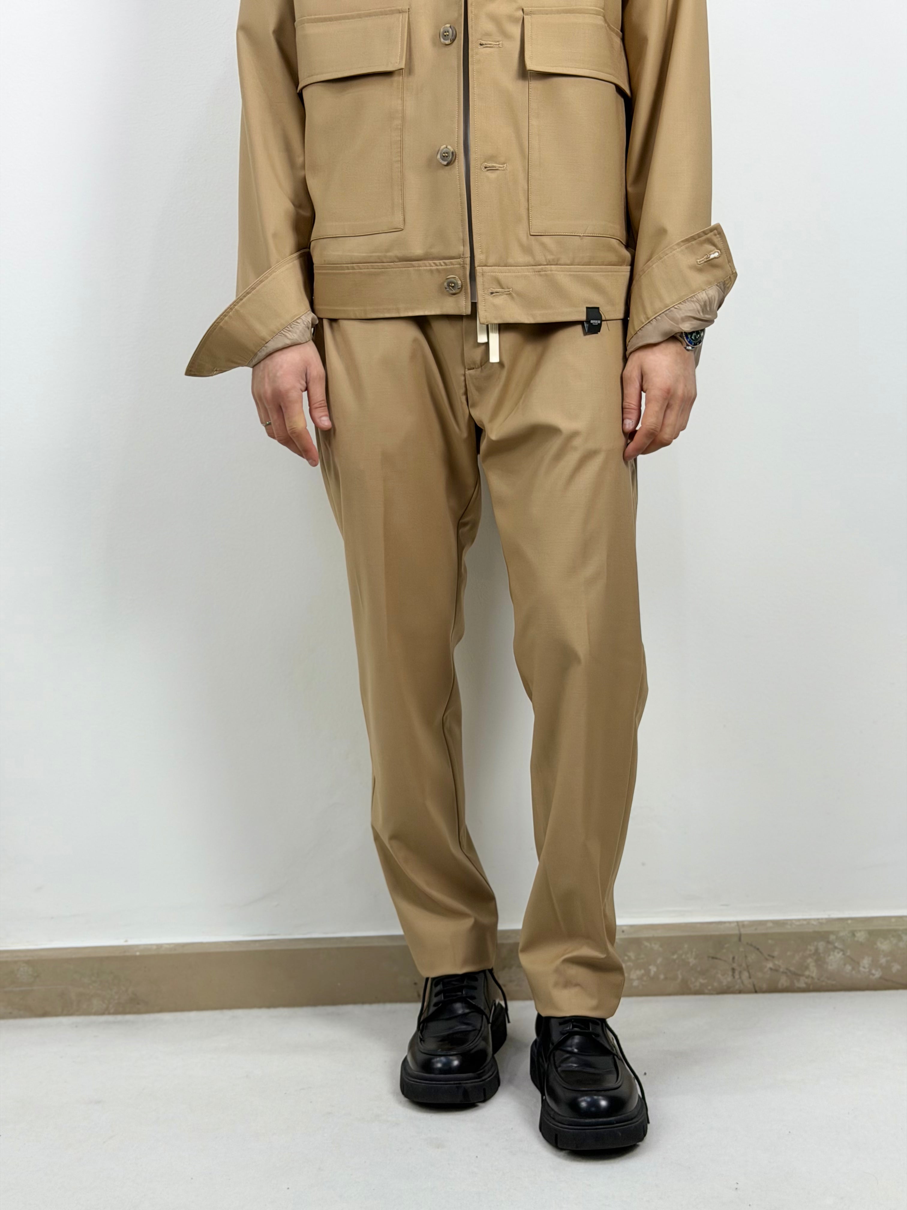 COORDINATO SAFARI IN FRESCO LANA