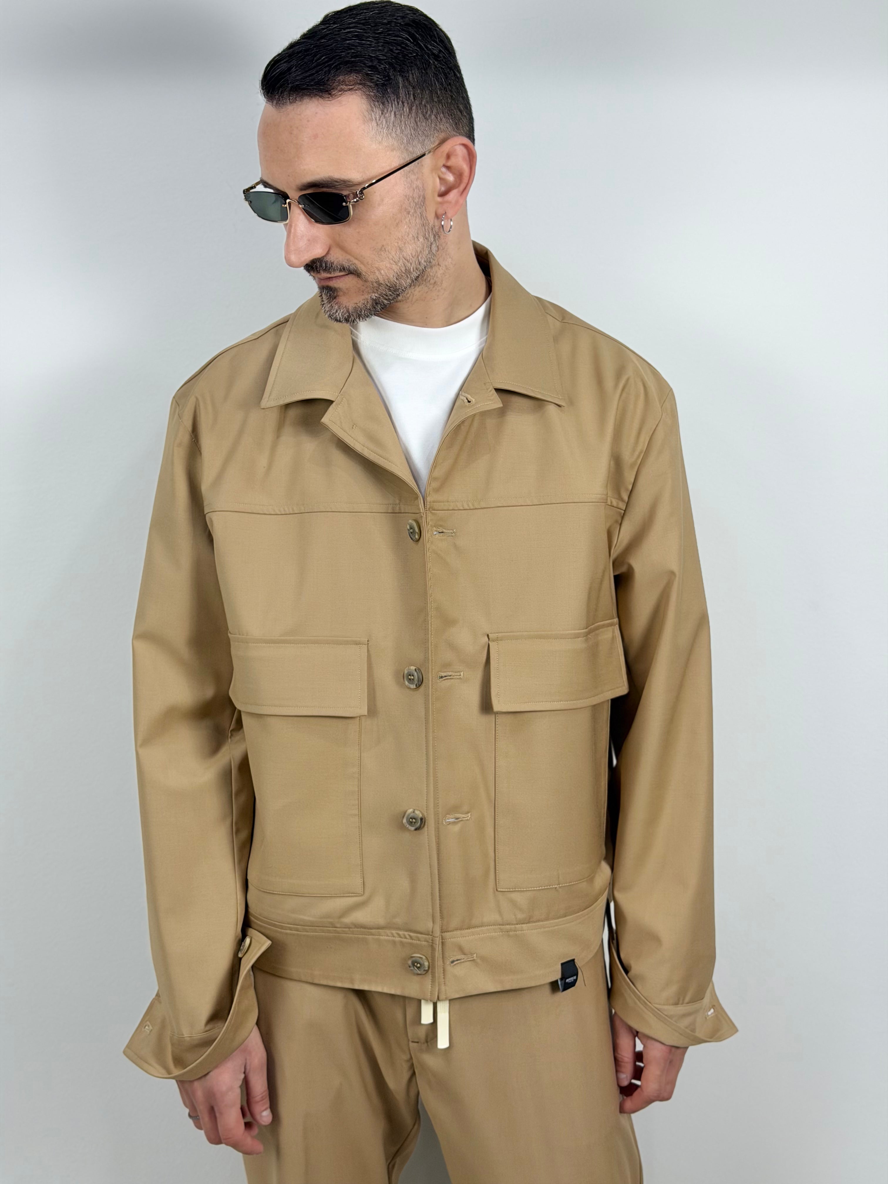 COORDINATO SAFARI IN FRESCO LANA