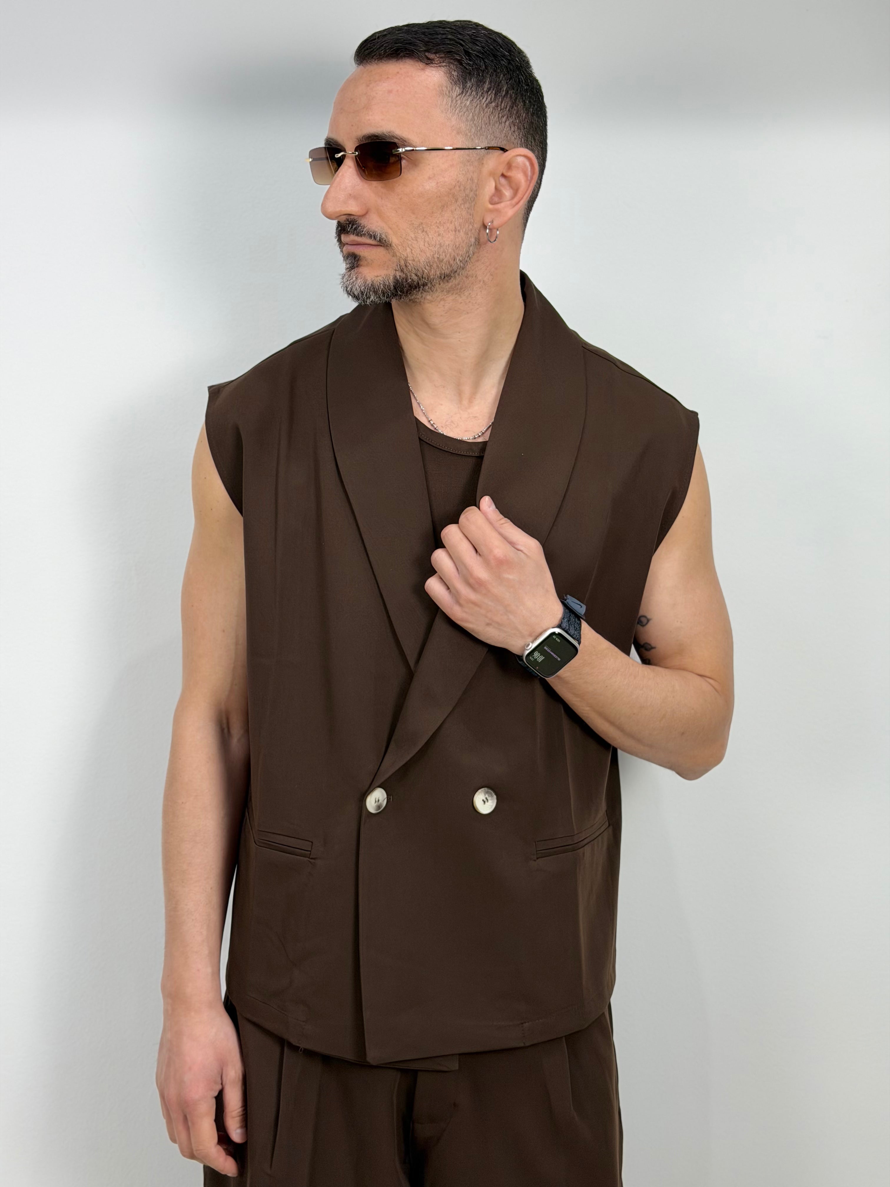 COORDINATO SMANICATO