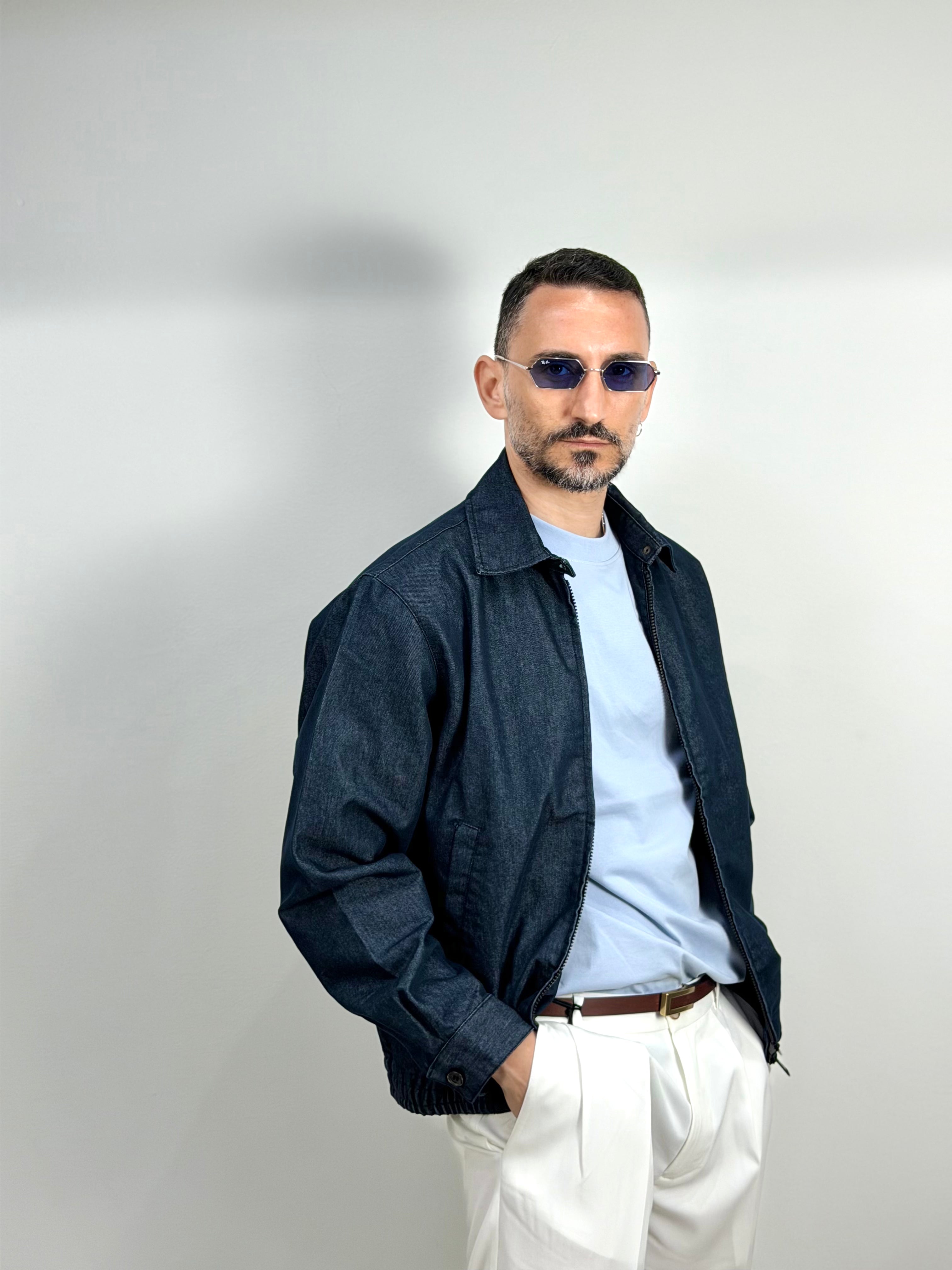 GIACCA IN DENIM LAVAGGIO ZERO