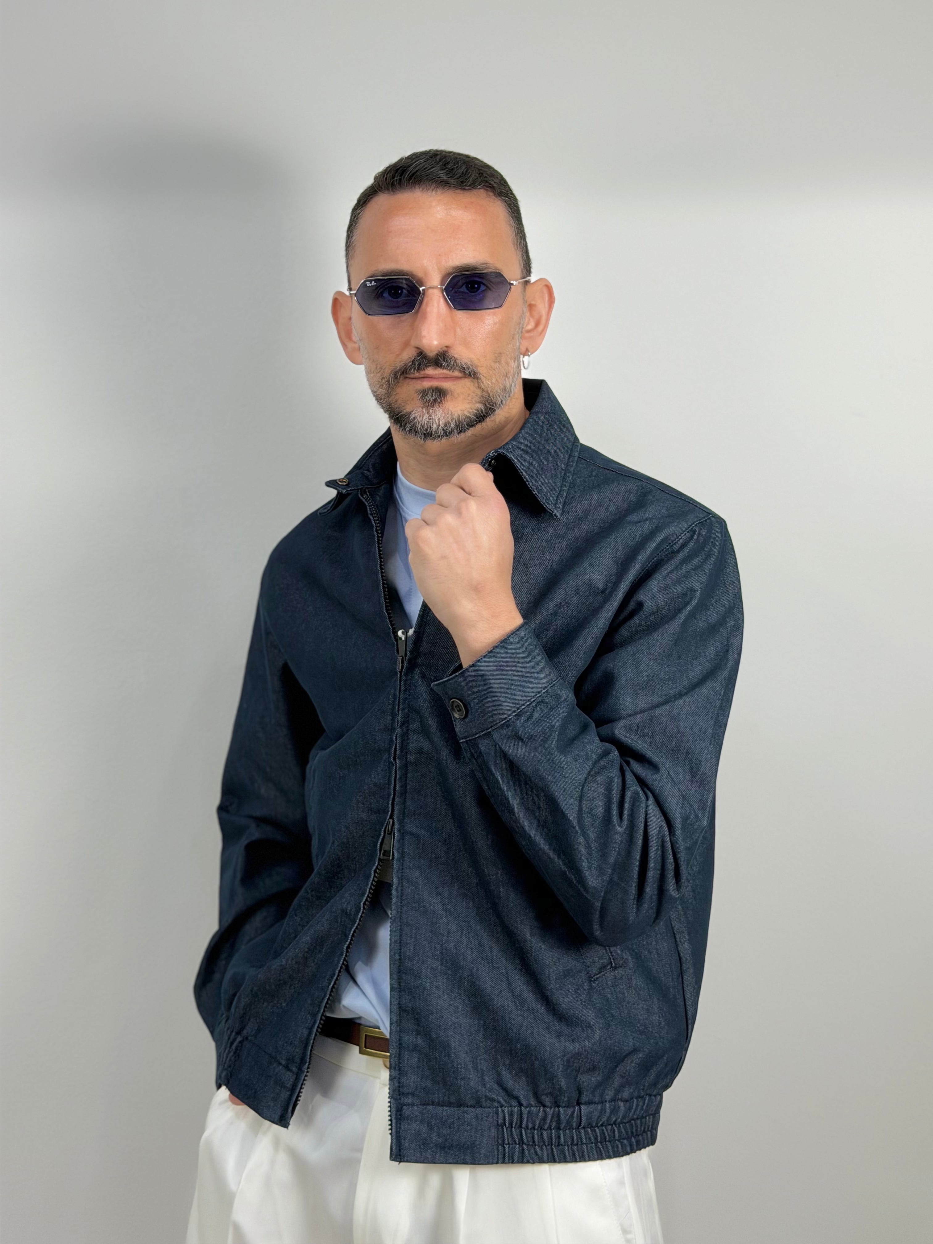 GIACCA IN DENIM LAVAGGIO ZERO