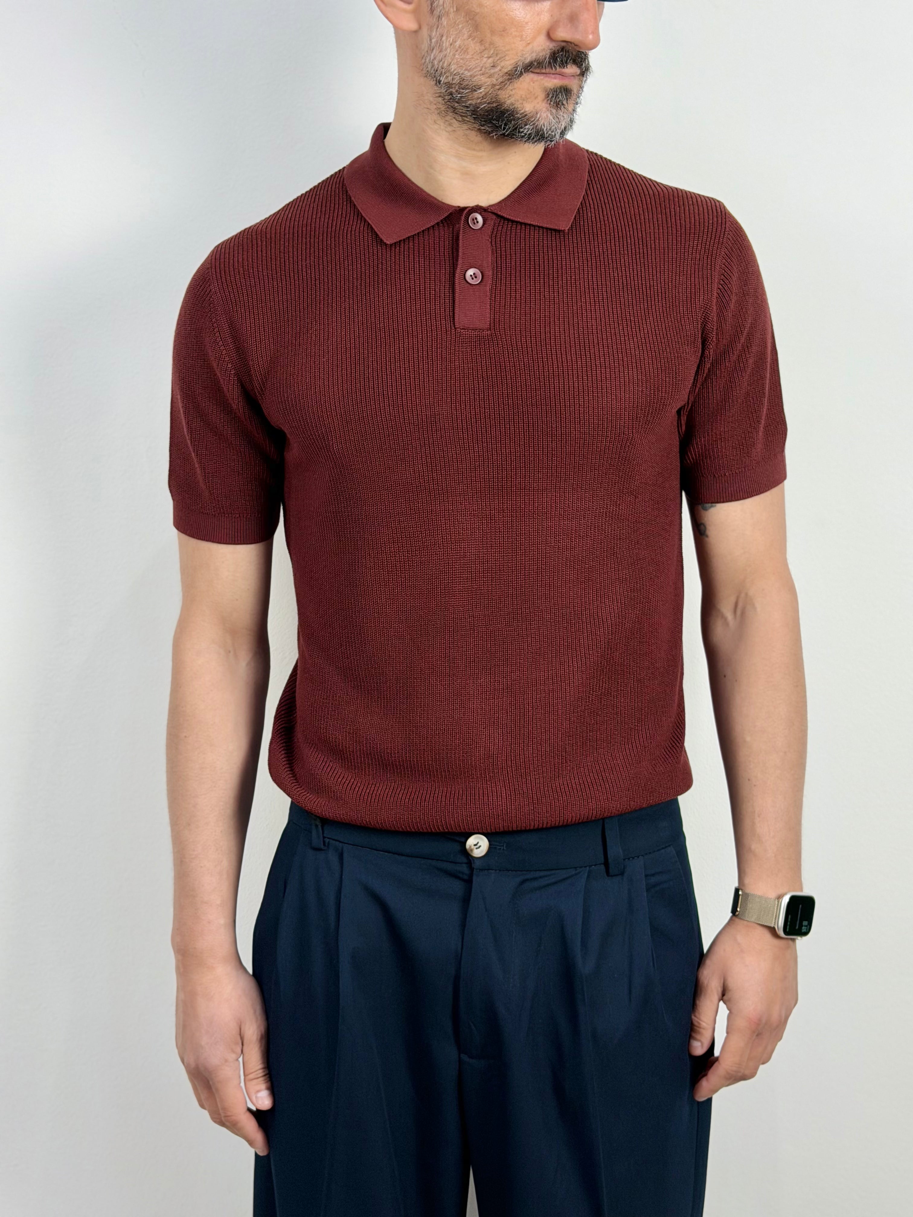 POLO IN TRAMA PIQUET