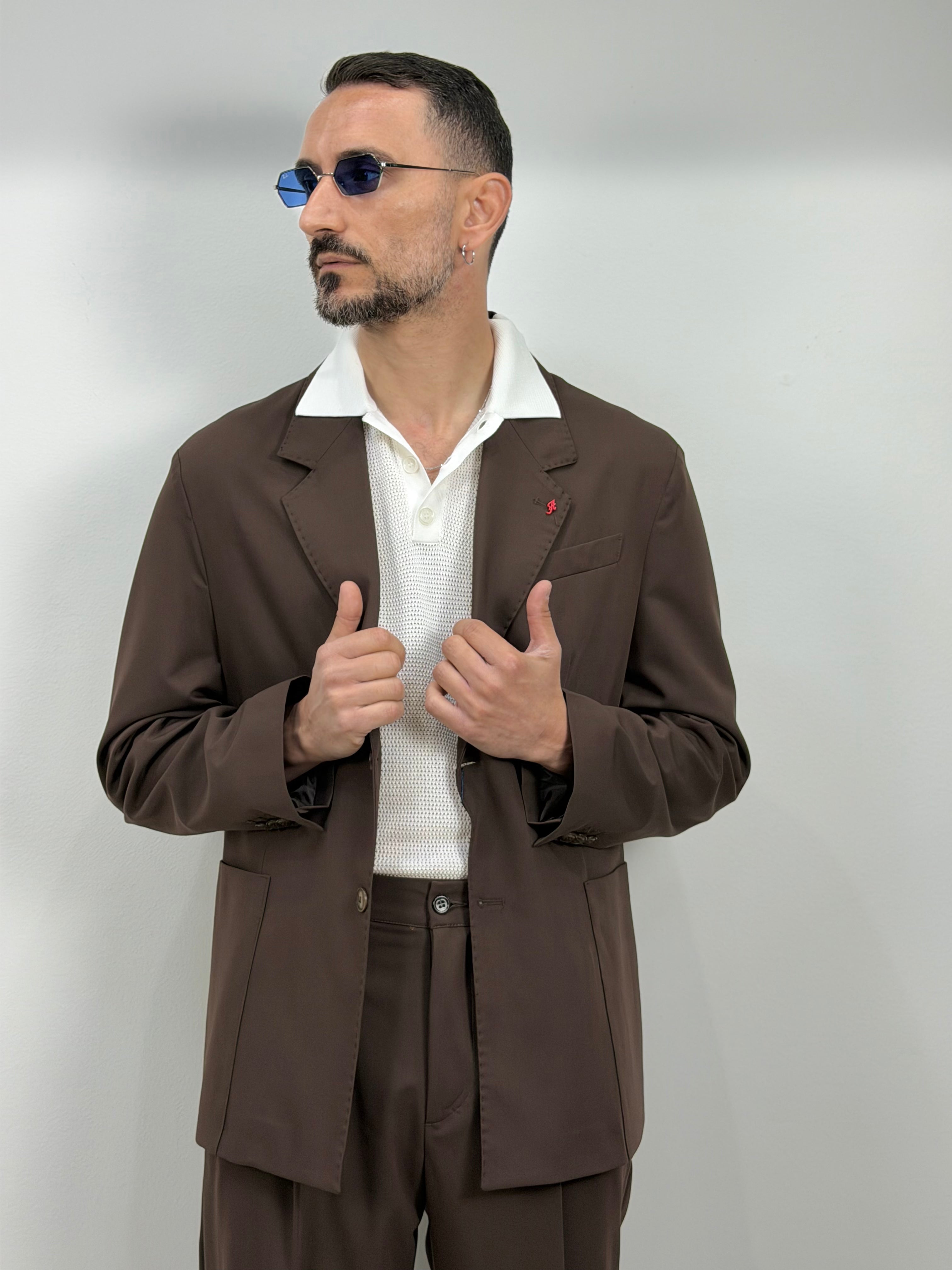 ABITO MONOPETTO OVER