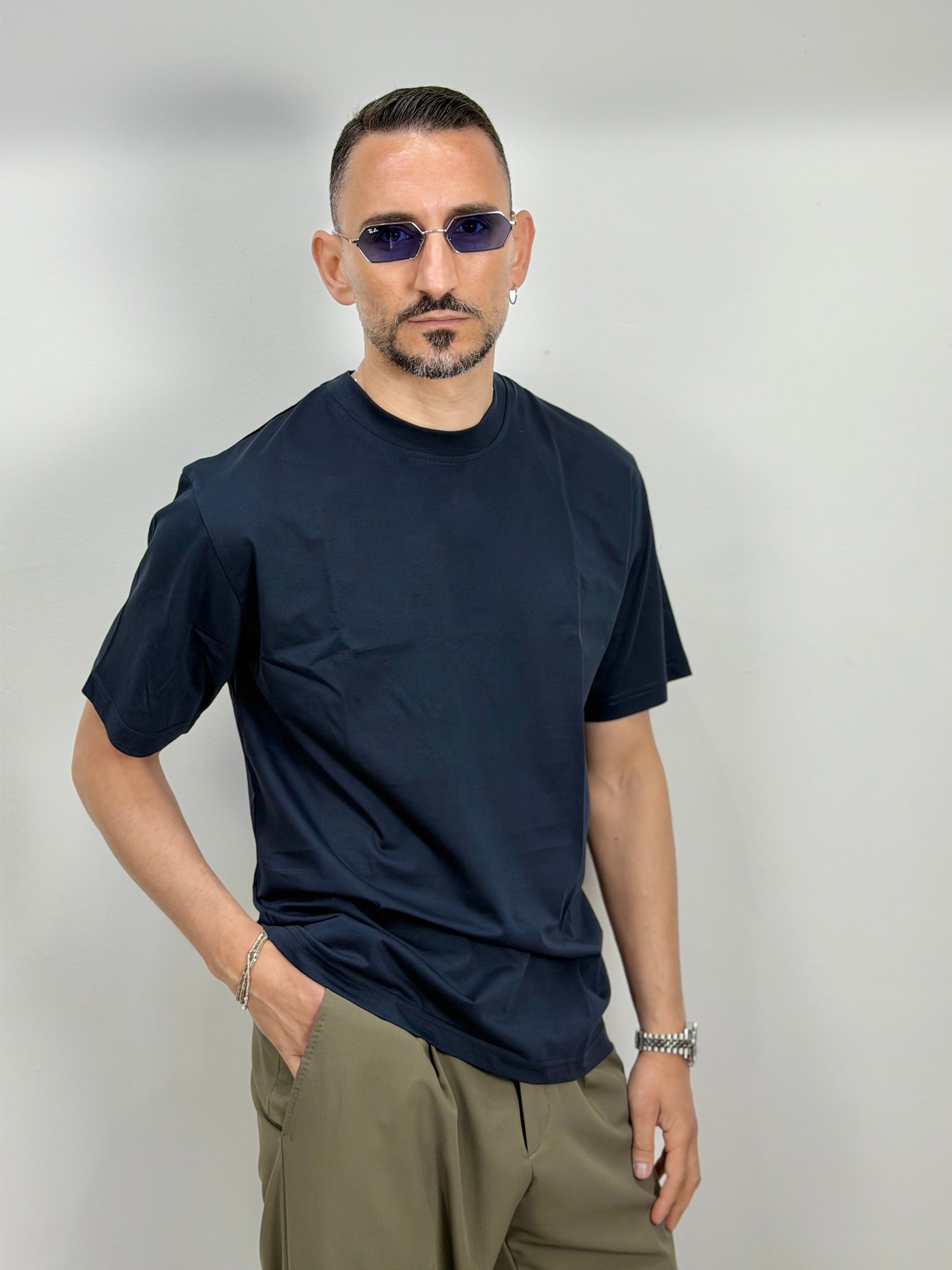 T SHIRT FILO DI SCOZIA PARICOLLO