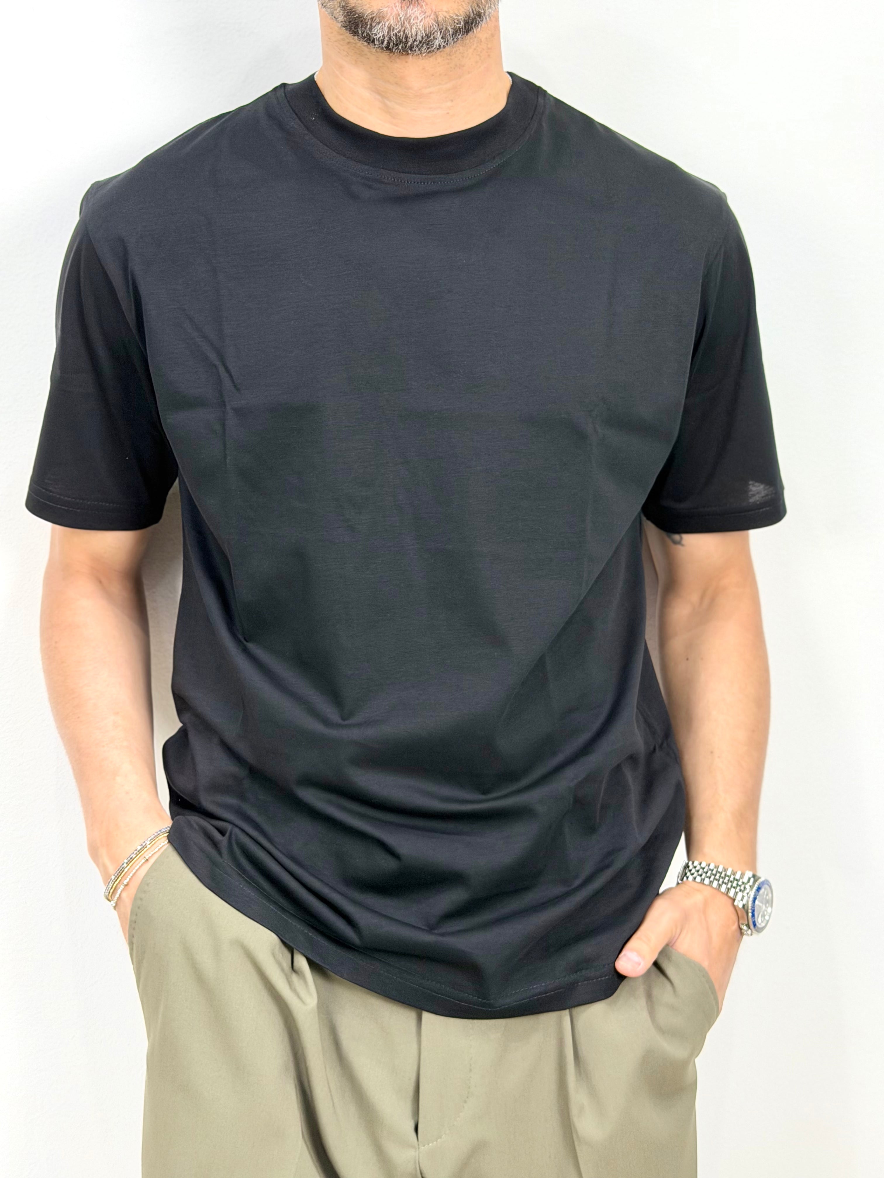 T SHIRT FILO DI SCOZIA PARICOLLO