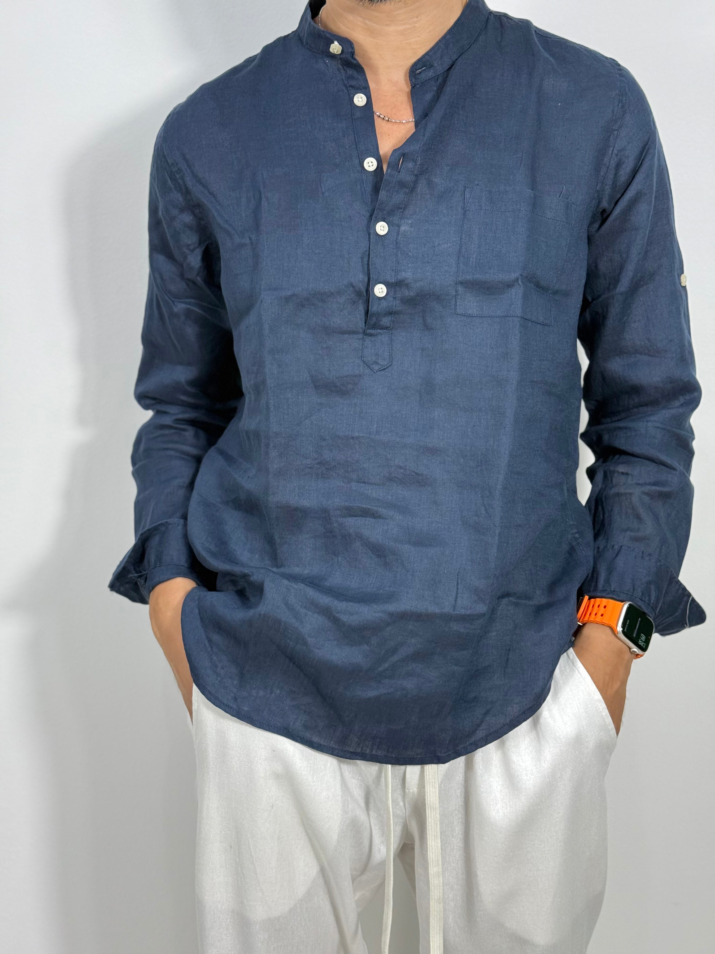 CAMICIA SERAFINO IN LINO
