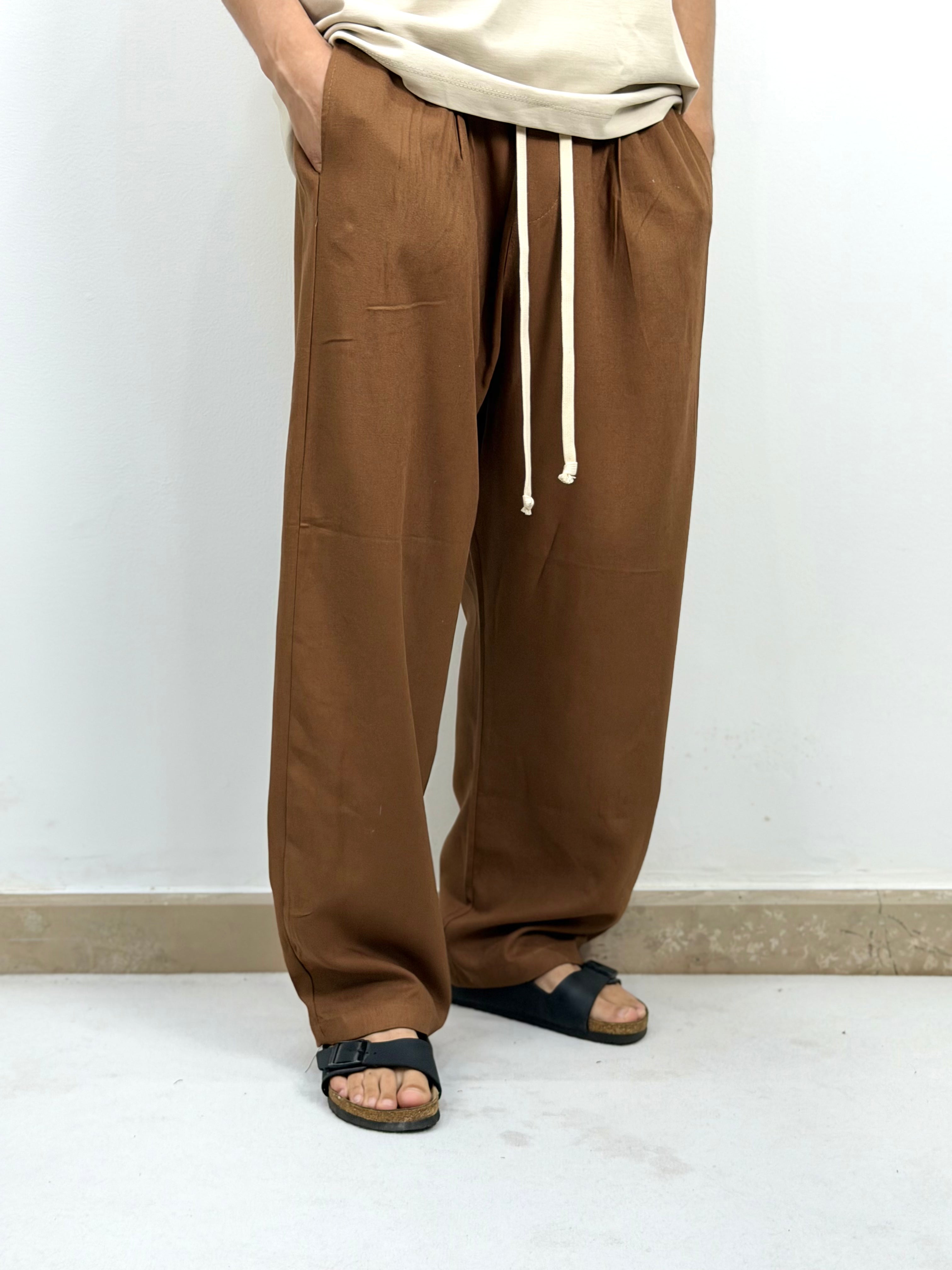 PANTALACCIO IN LINO
