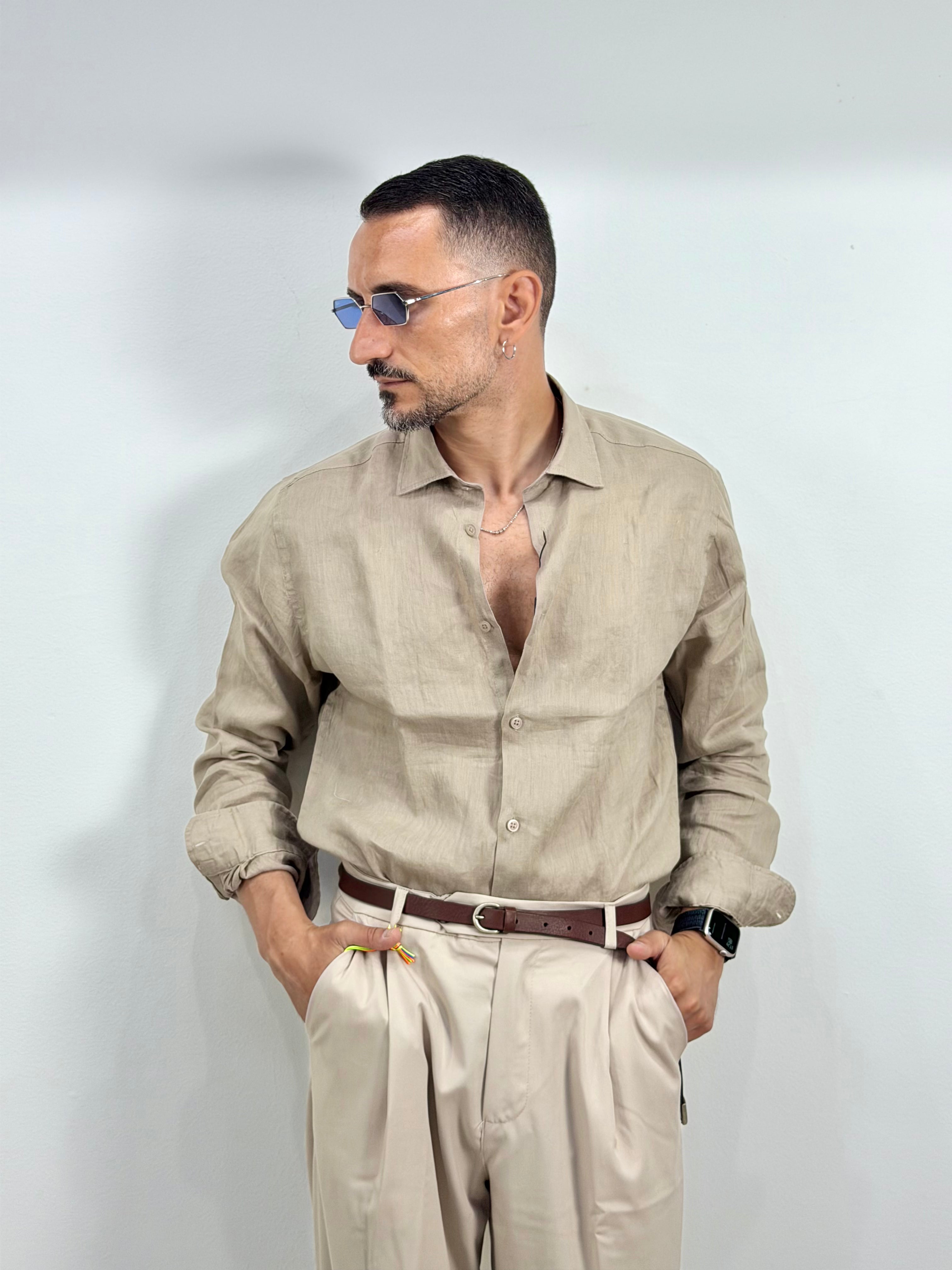 CAMICIA IN LINO