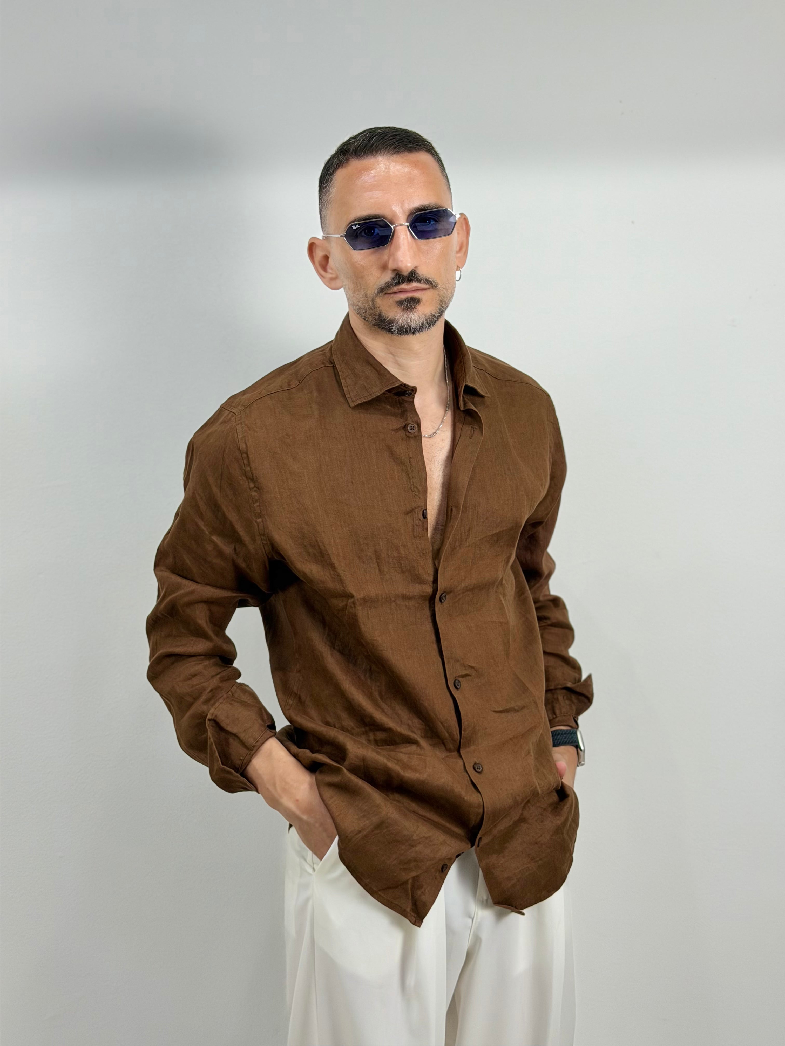 CAMICIA IN LINO
