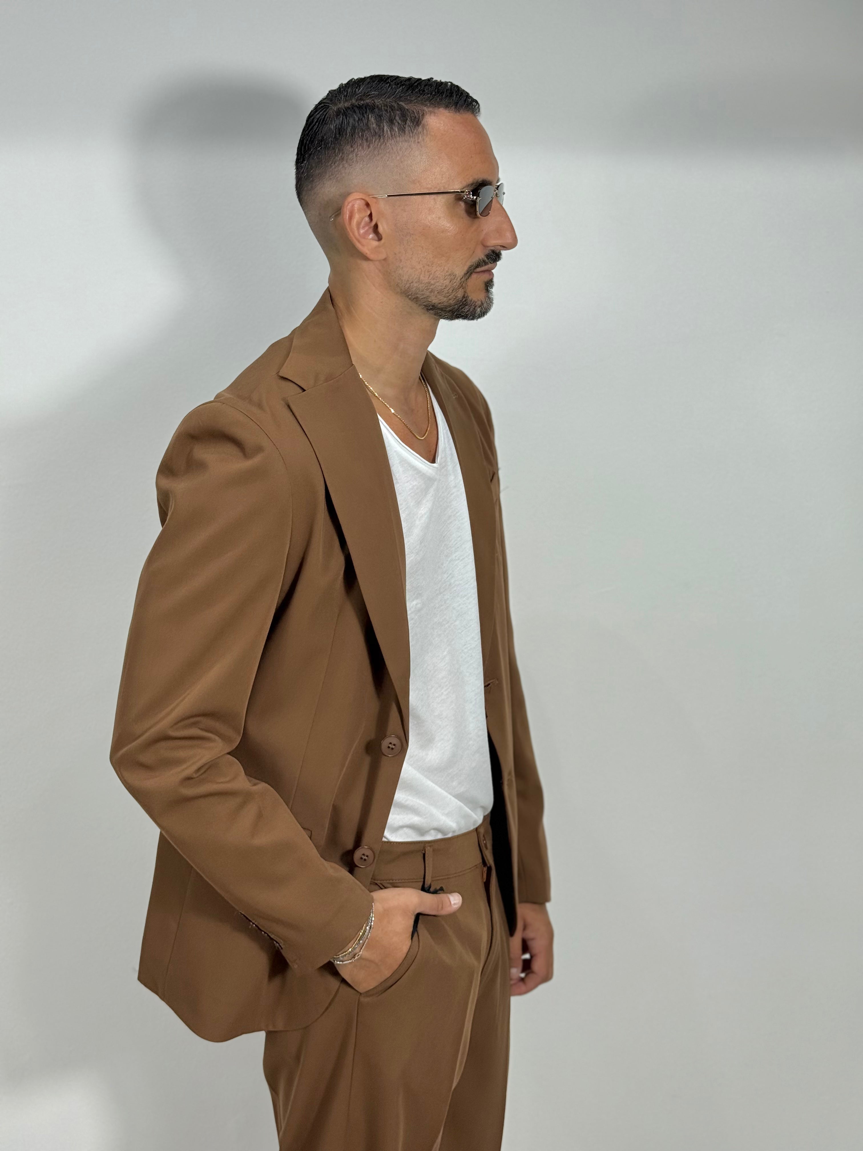 ABITO RELAXED FIT MONOPETTO