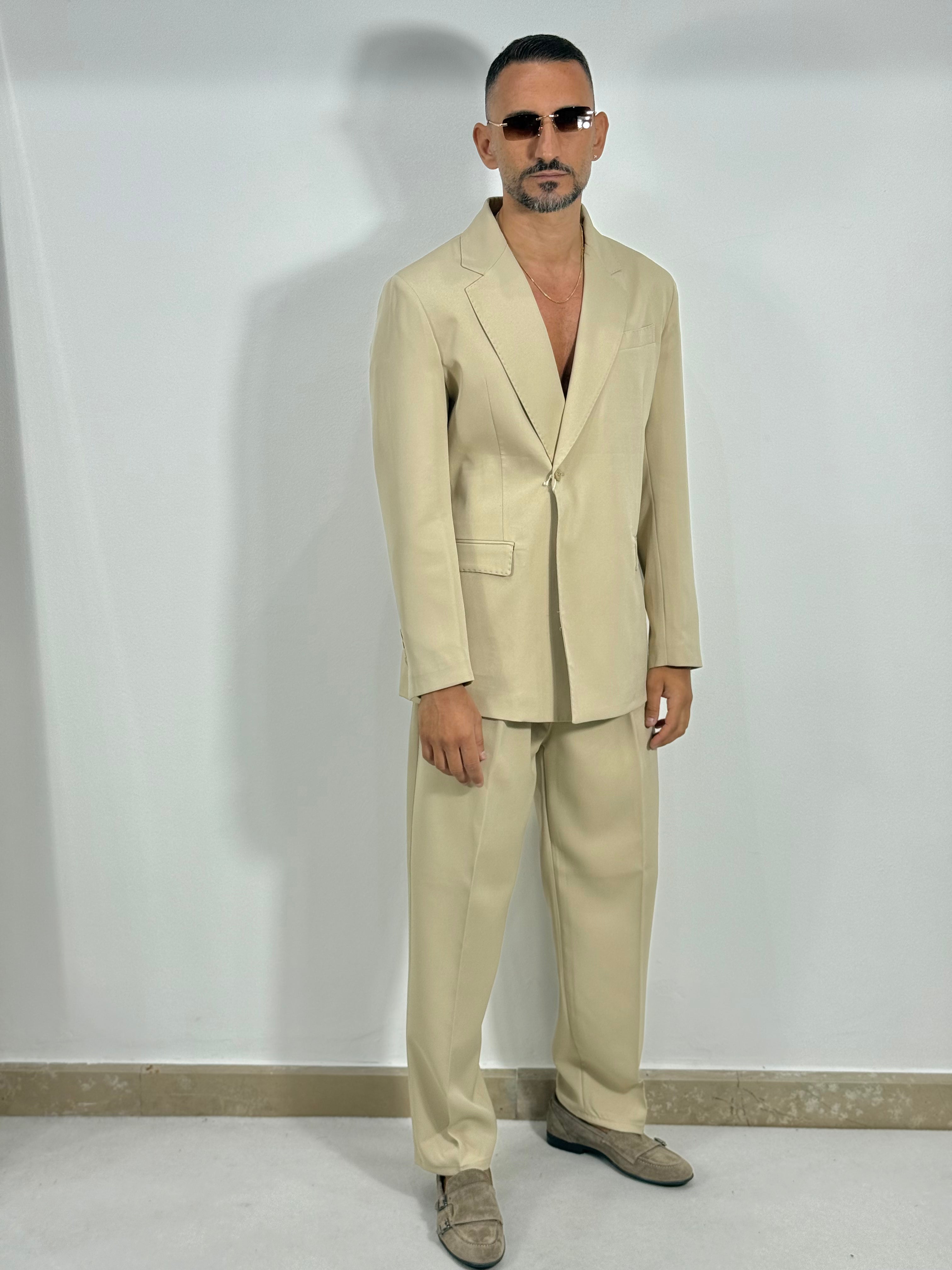 ABITO RELAXED FIT MONOPETTO