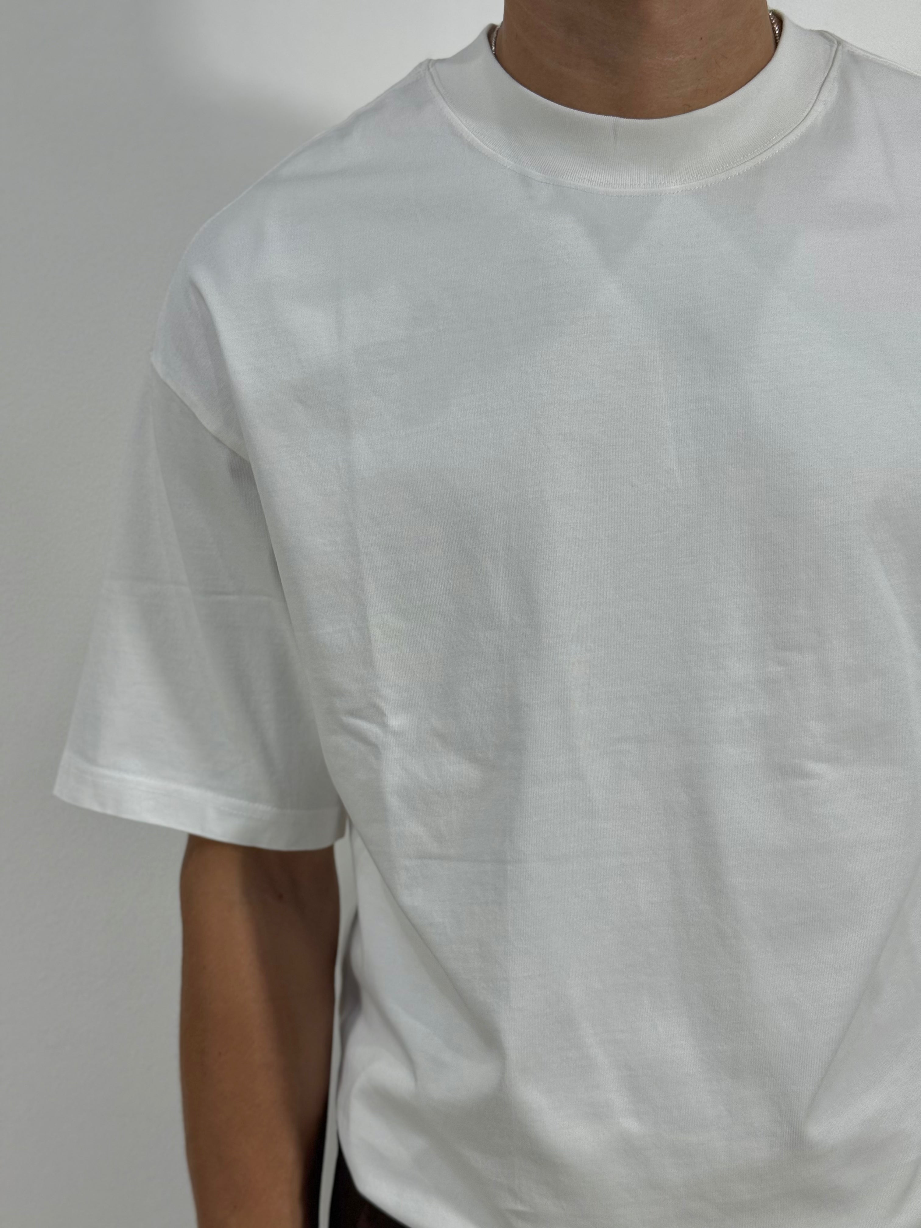 T SHIRT CROP MEZZOCOLLO