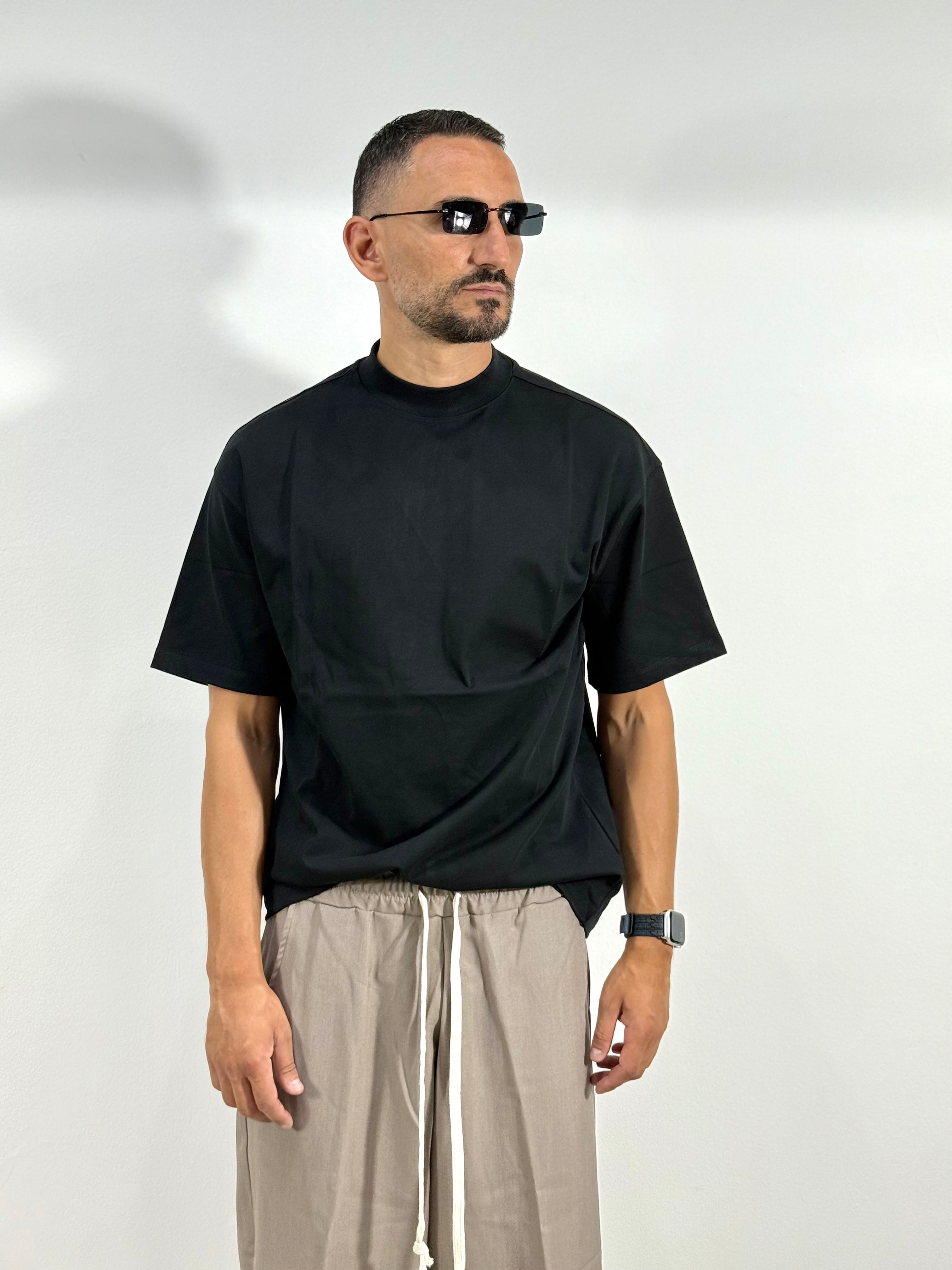 T SHIRT CROP MEZZOCOLLO