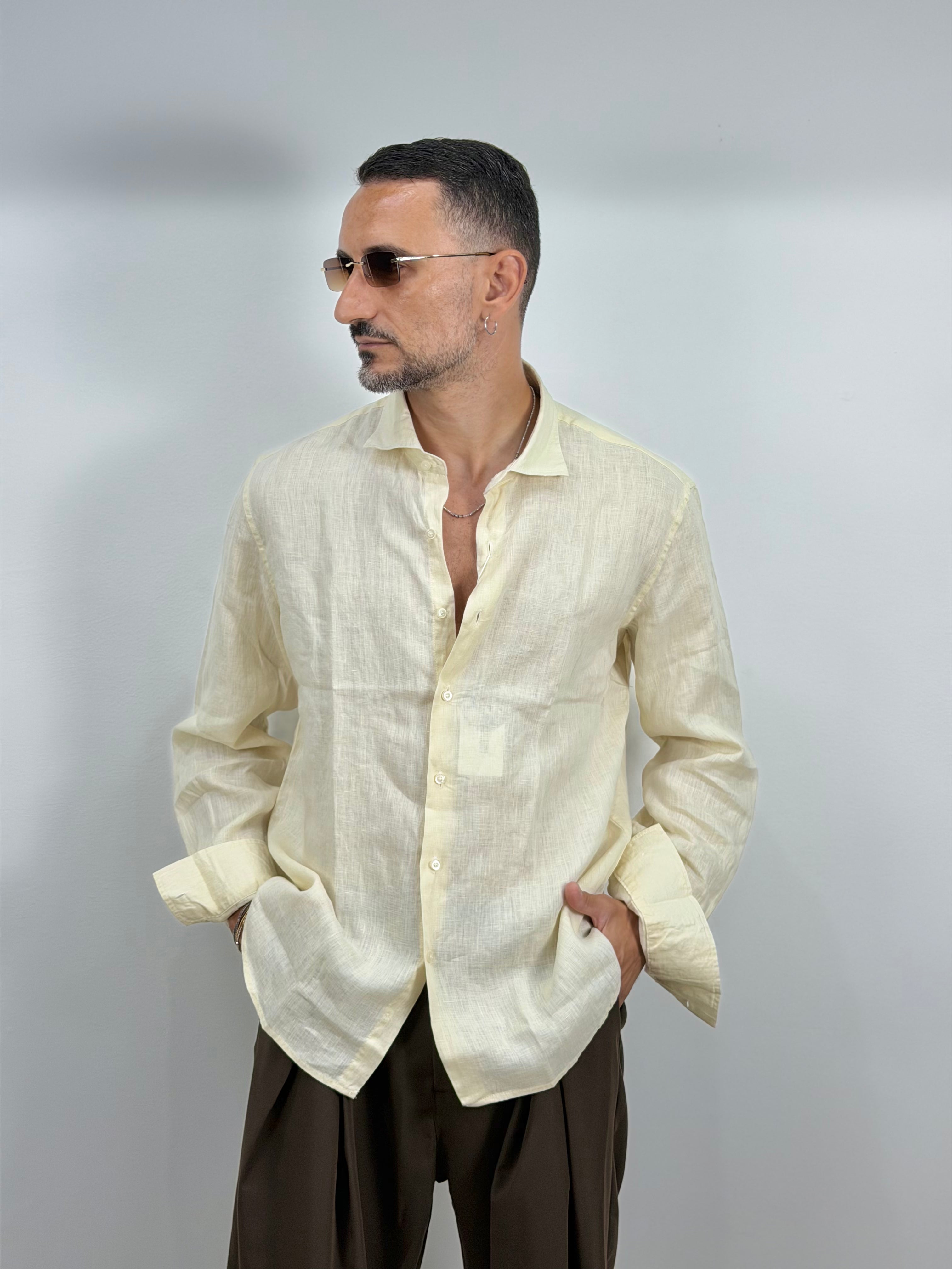 CAMICIA IN LINO