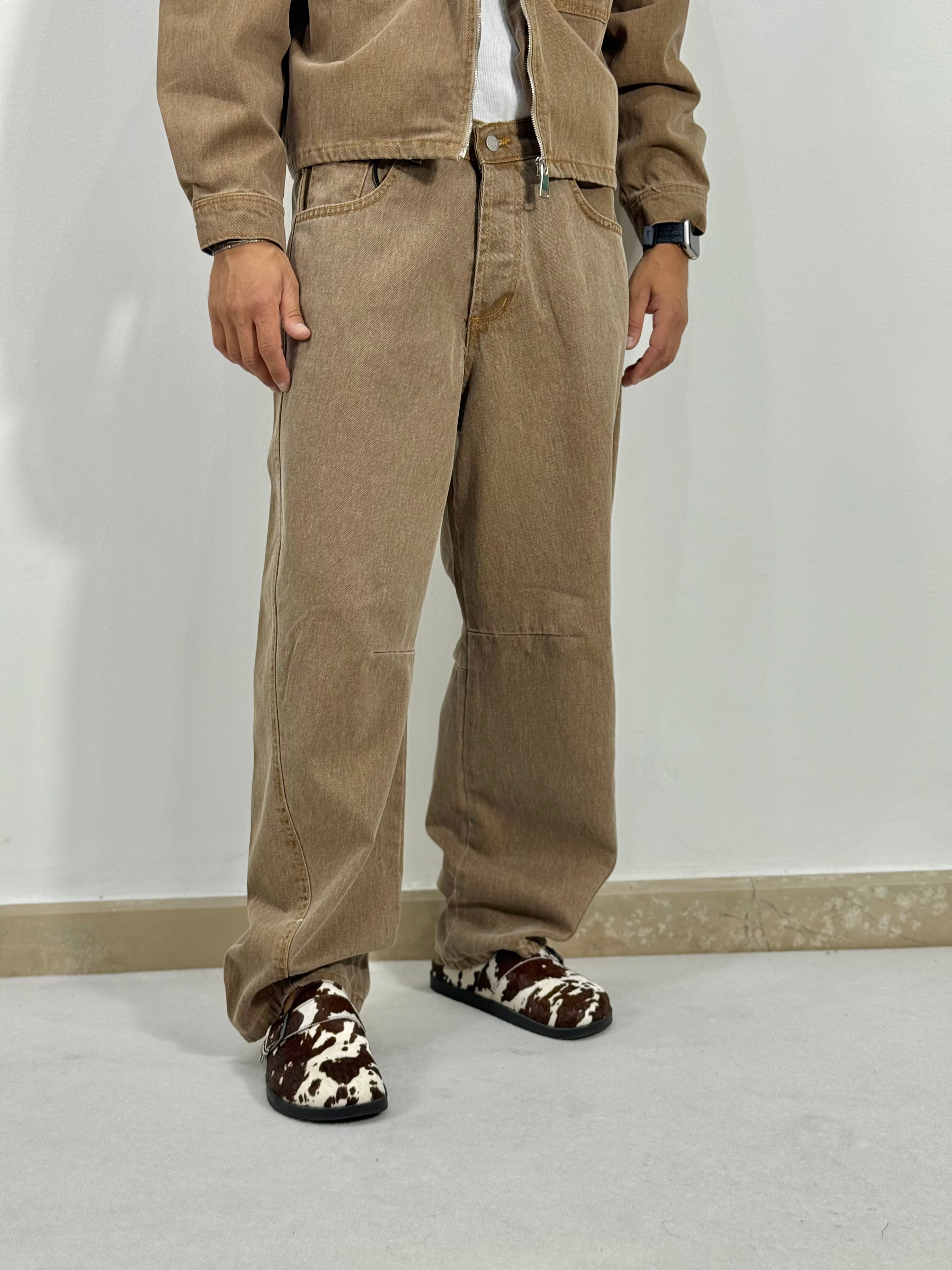 COORDINATO IN DENIM SAFARI