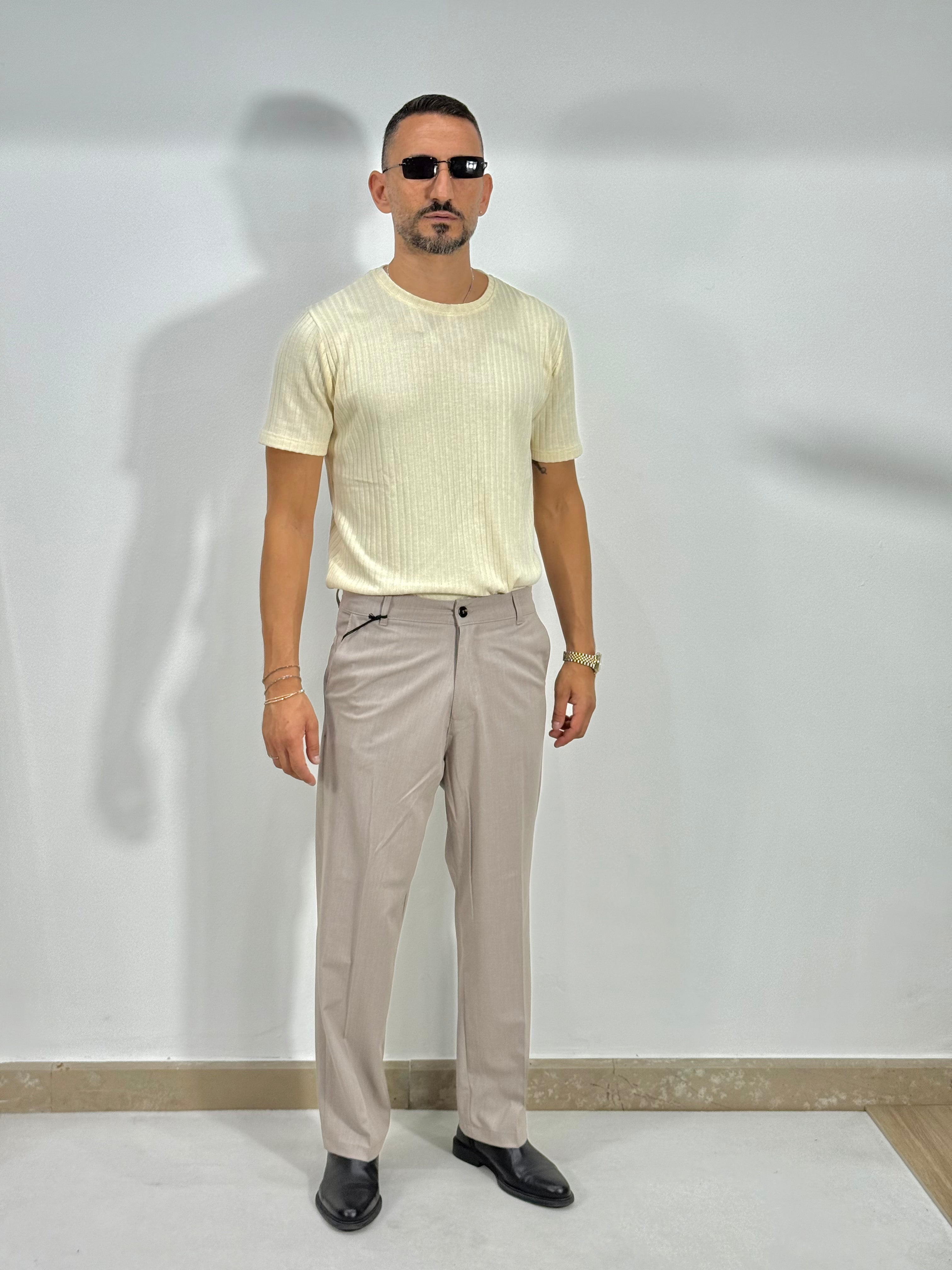 PANTALONI LOOSE FIT FONDO 20cm