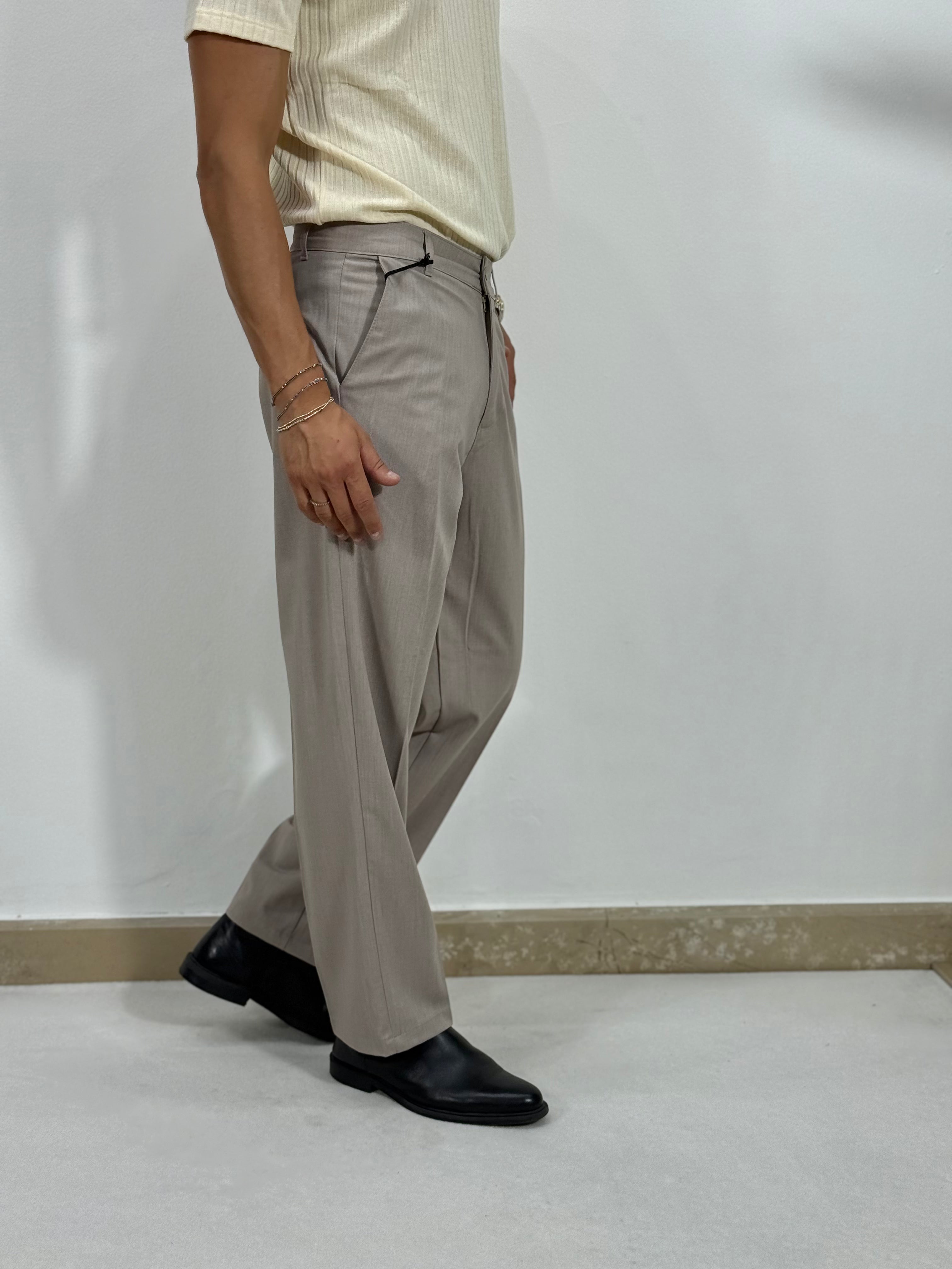 PANTALONI LOOSE FIT FONDO 20cm