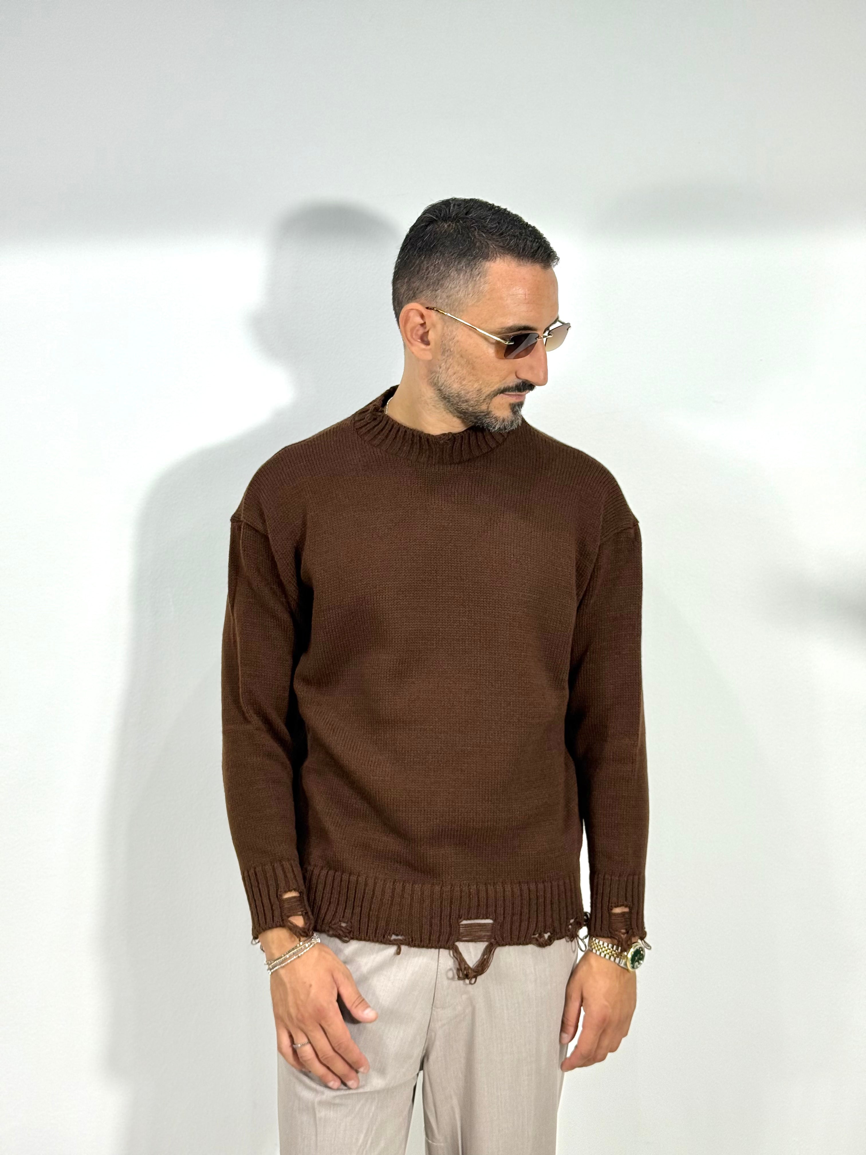 PULLOVER SFRANGIATO