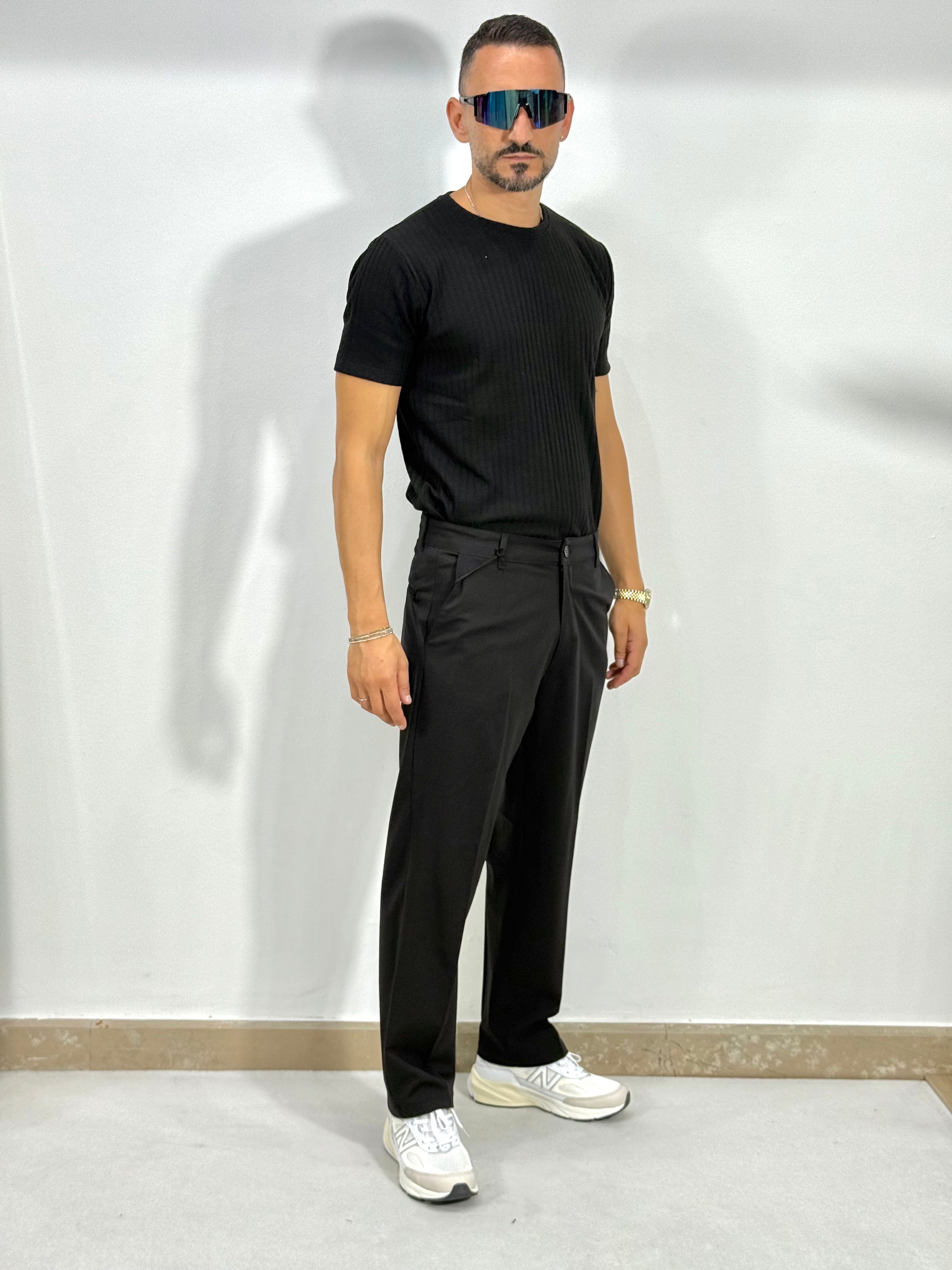 PANTALONI LOOSE FIT FONDO 20cm