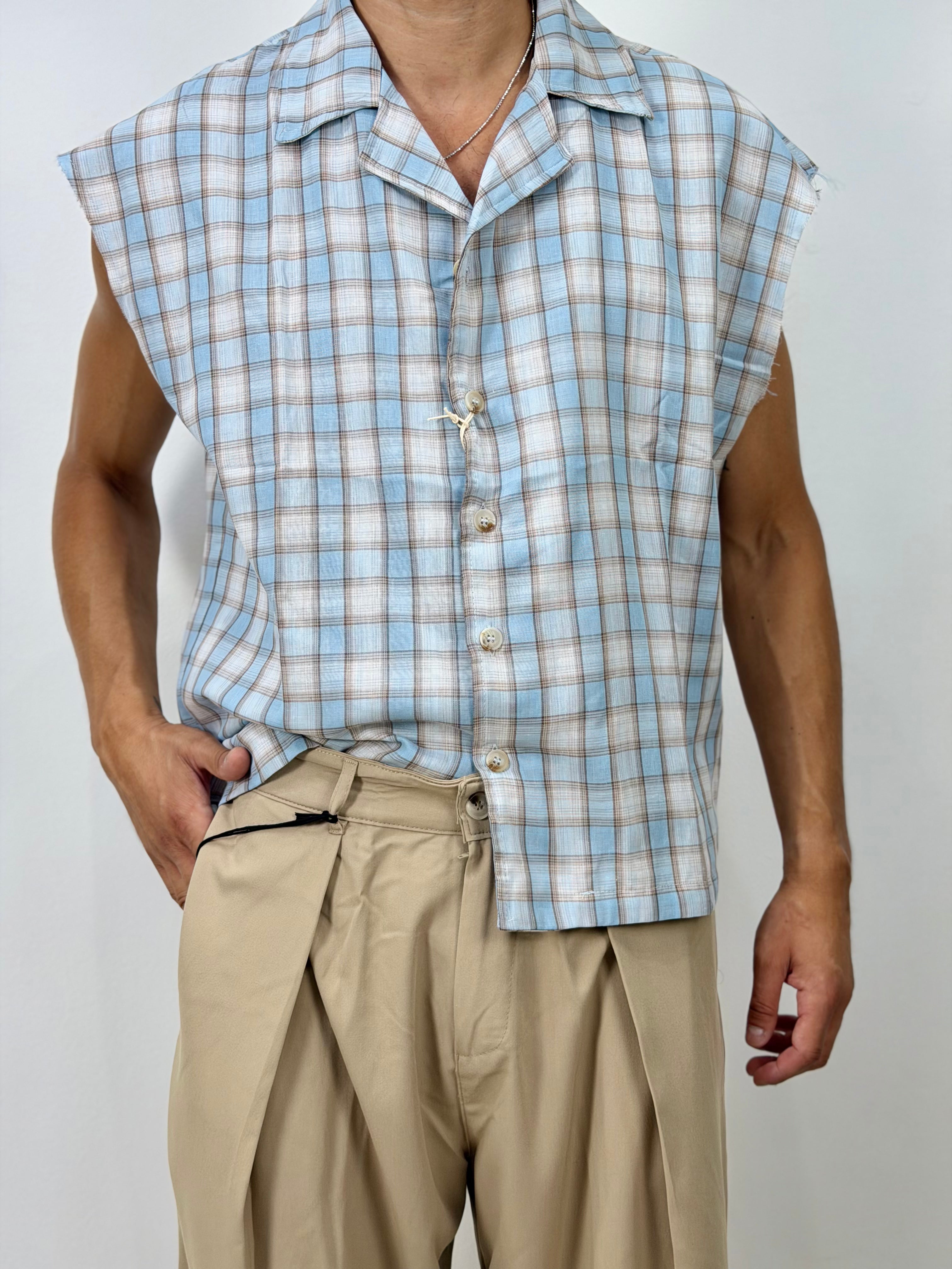 CAMICIA SMANICATA