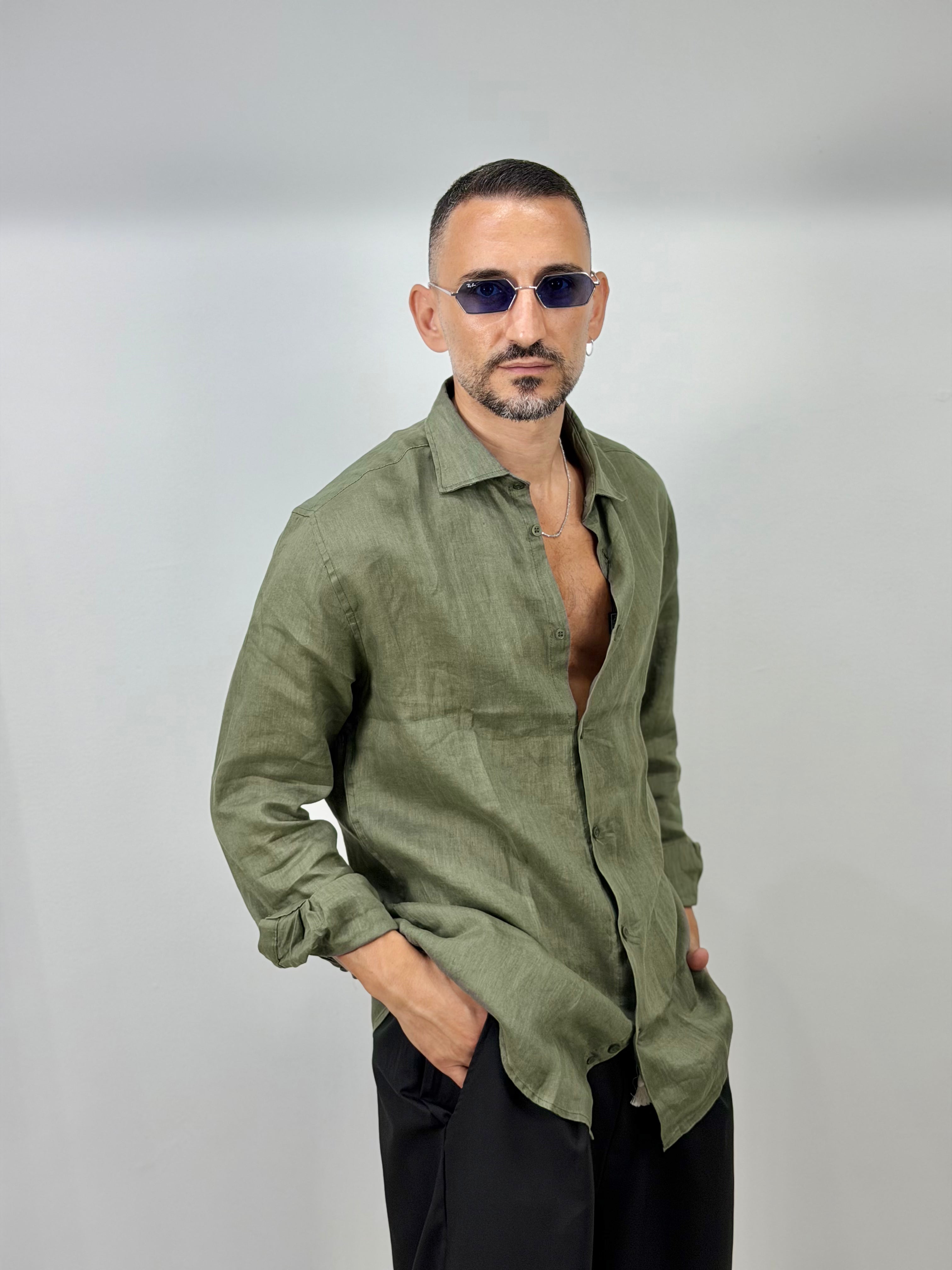 CAMICIA IN LINO