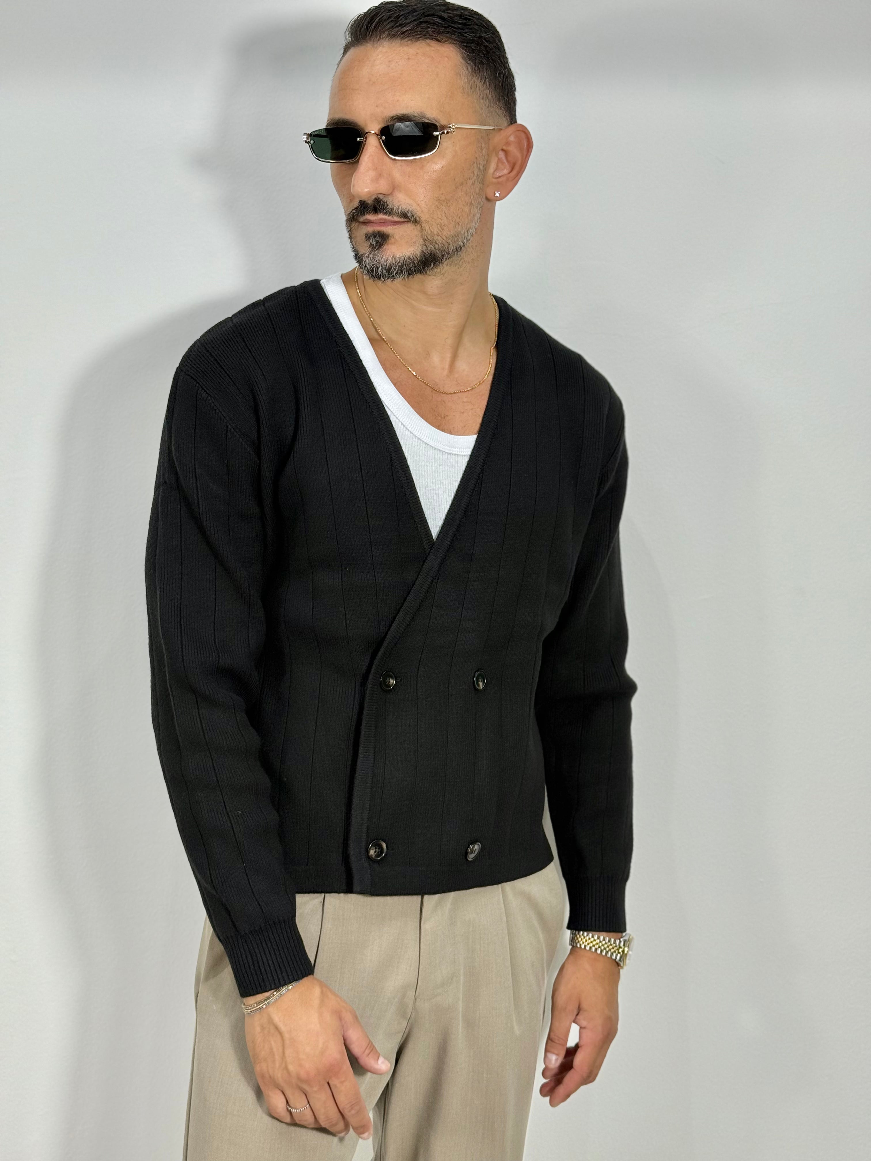 CARDIGAN DOPPIOPETTO