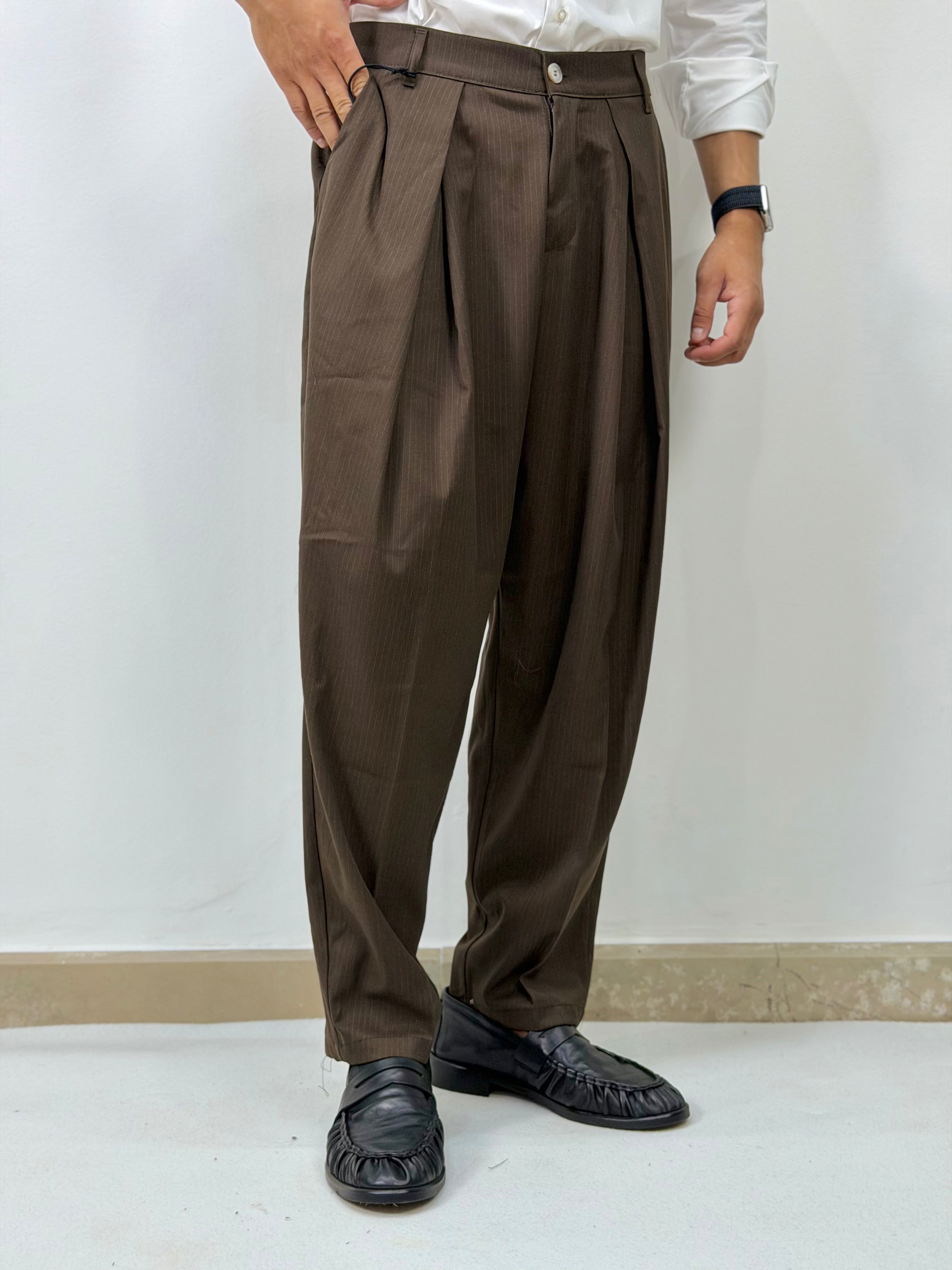 PANTALONI SUPER PINCES GESSATI