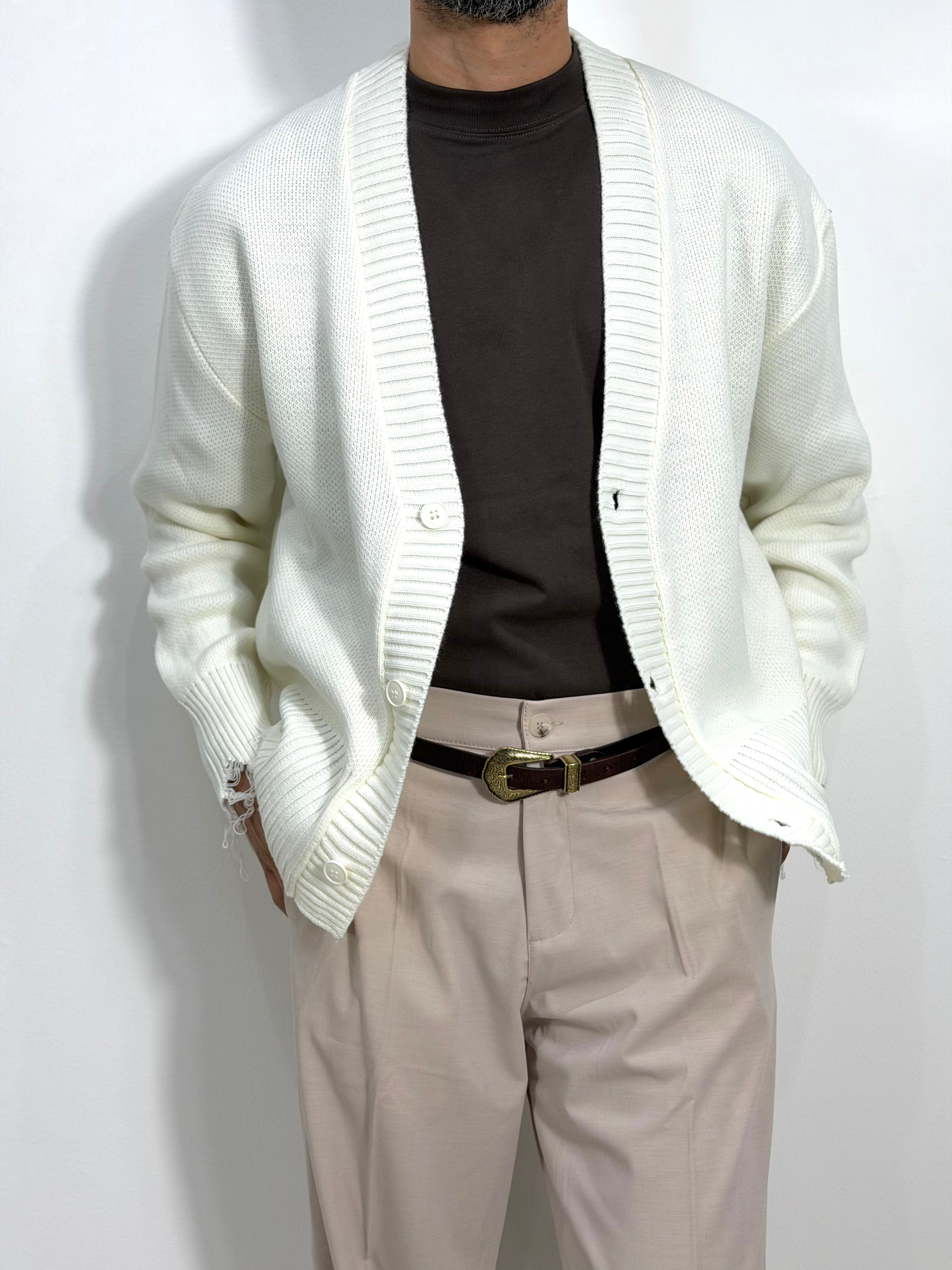 CARDIGAN SFRANGIATO