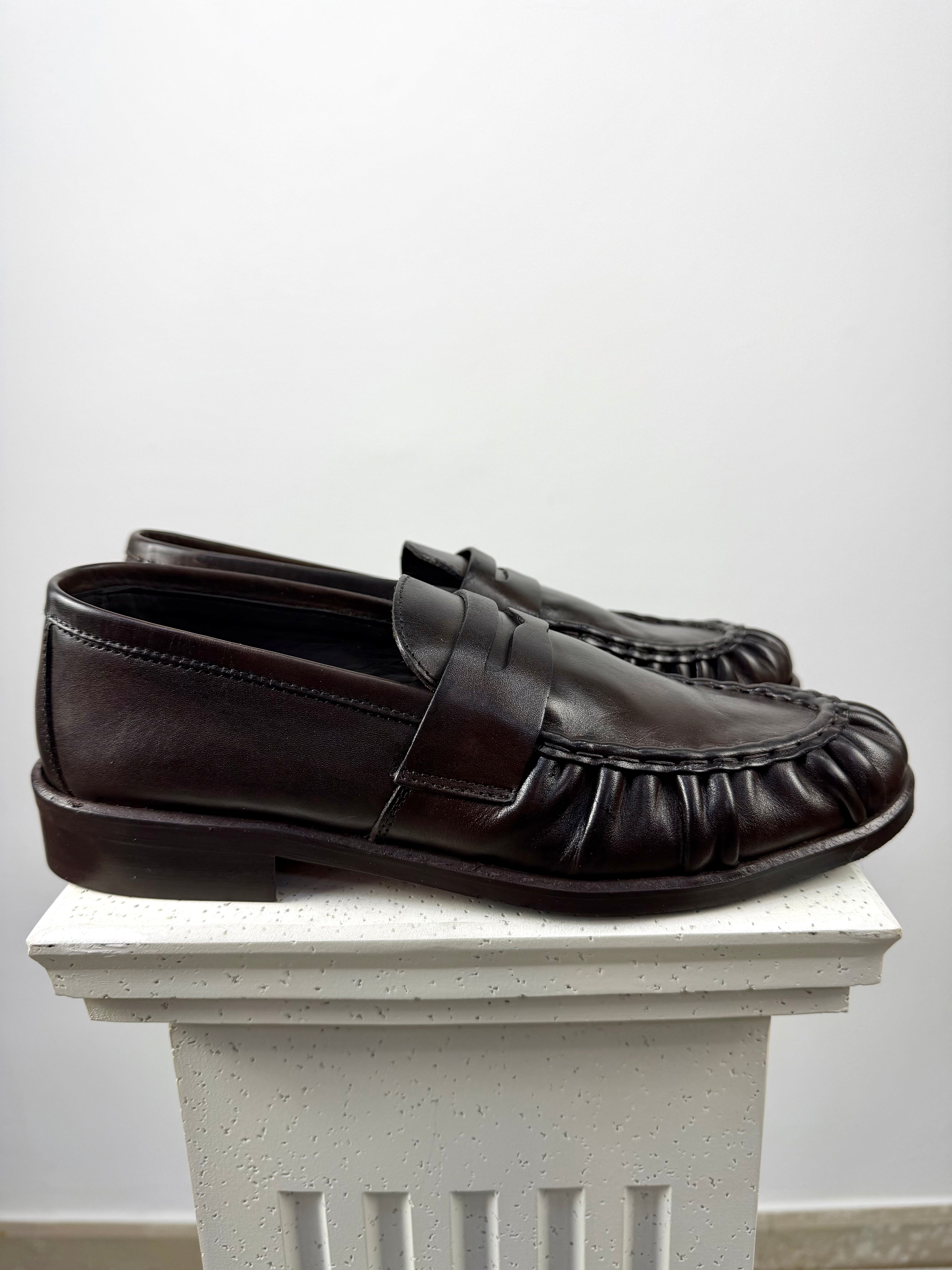 PENNY LOAFERS ARRICCIATO