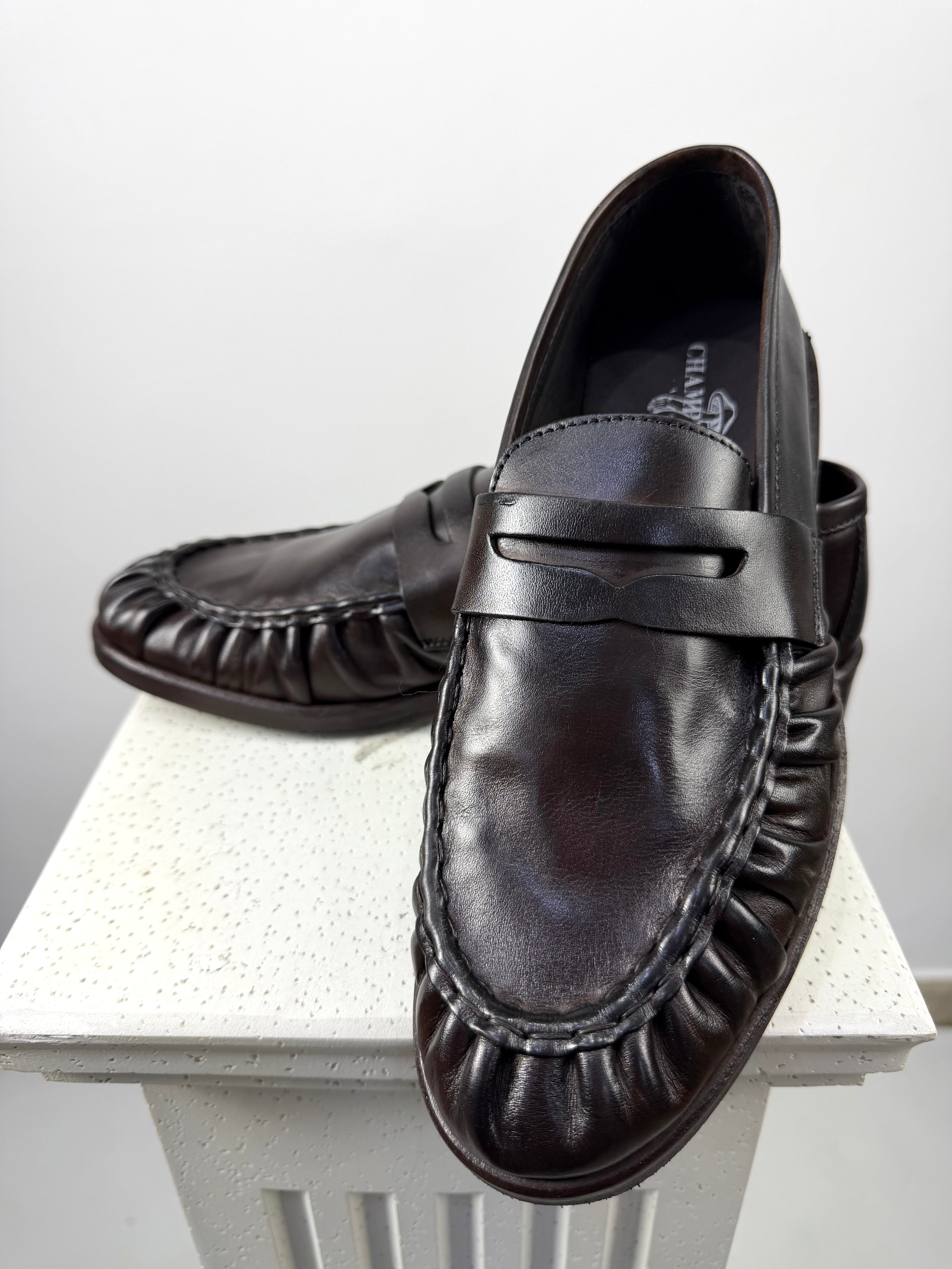 PENNY LOAFERS ARRICCIATO