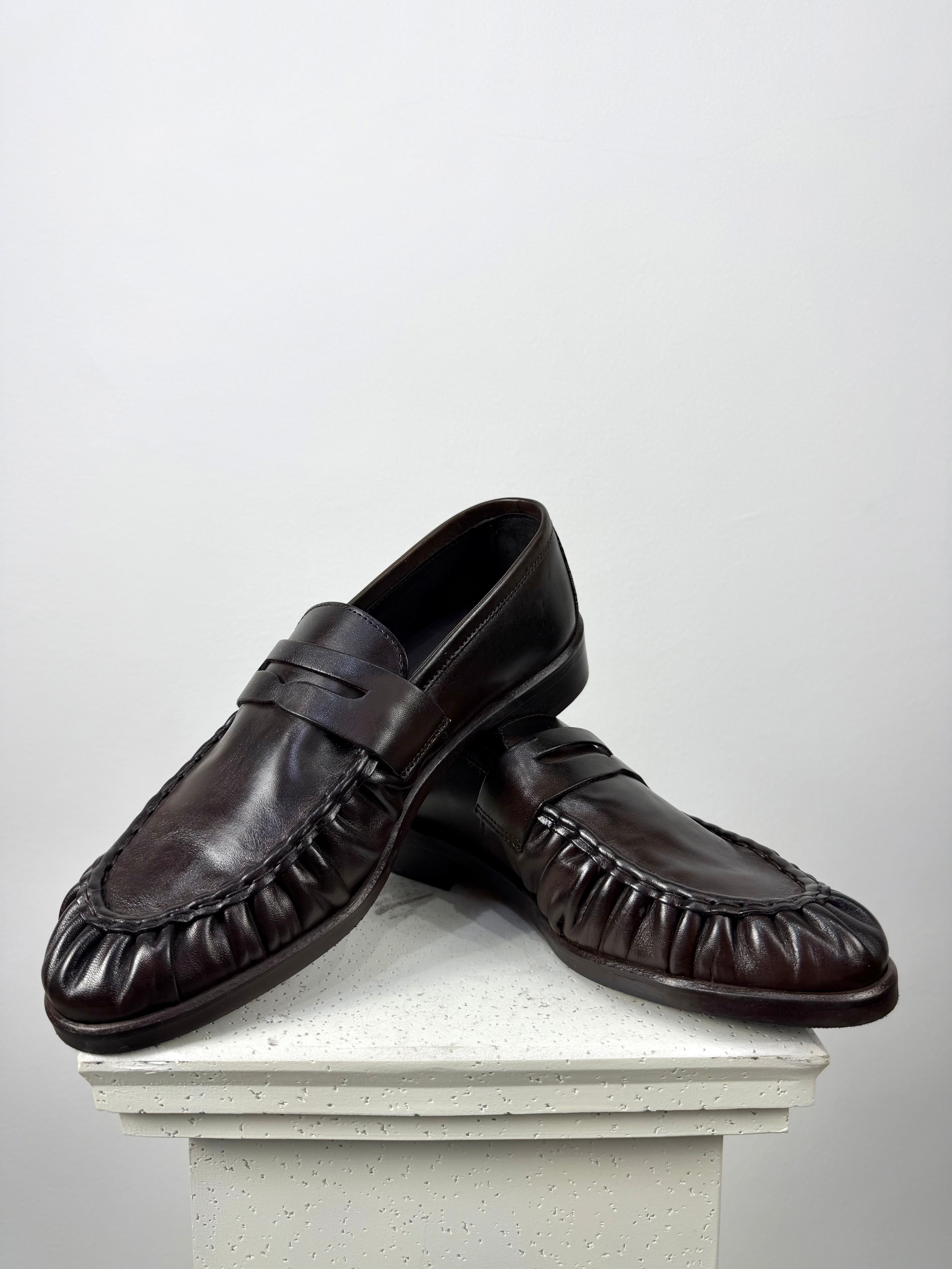 PENNY LOAFERS ARRICCIATO